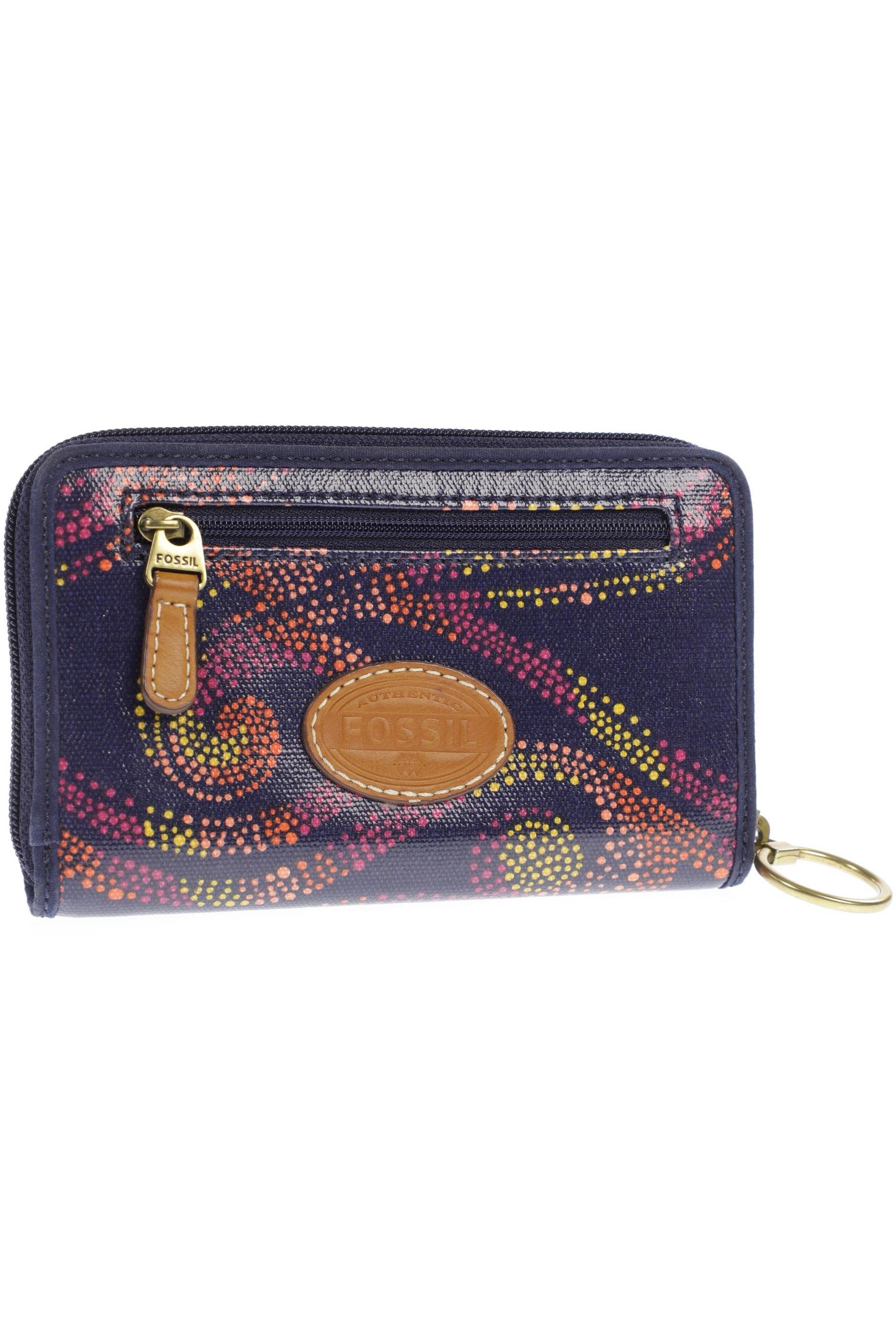 

Fossil Damen Portemonnaie, blau, Gr.