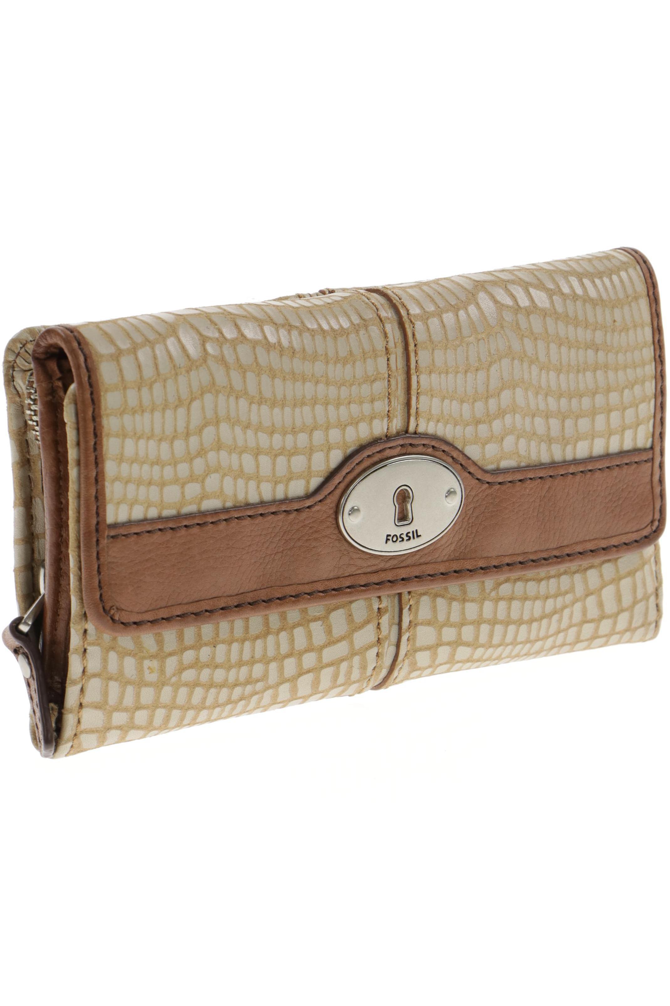 

Fossil Damen Portemonnaie, beige, Gr.