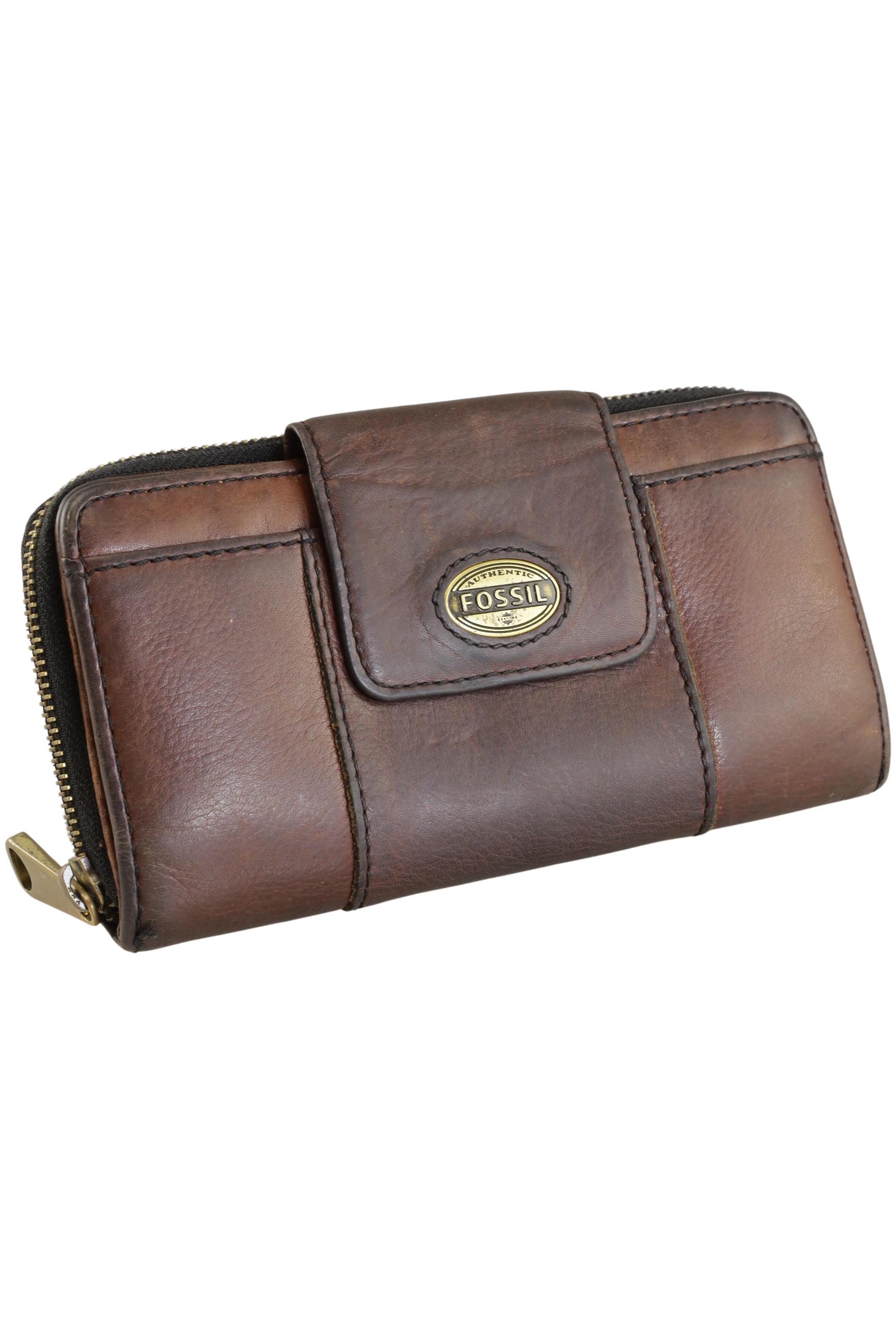 

Fossil Damen Portemonnaie, braun, Gr.