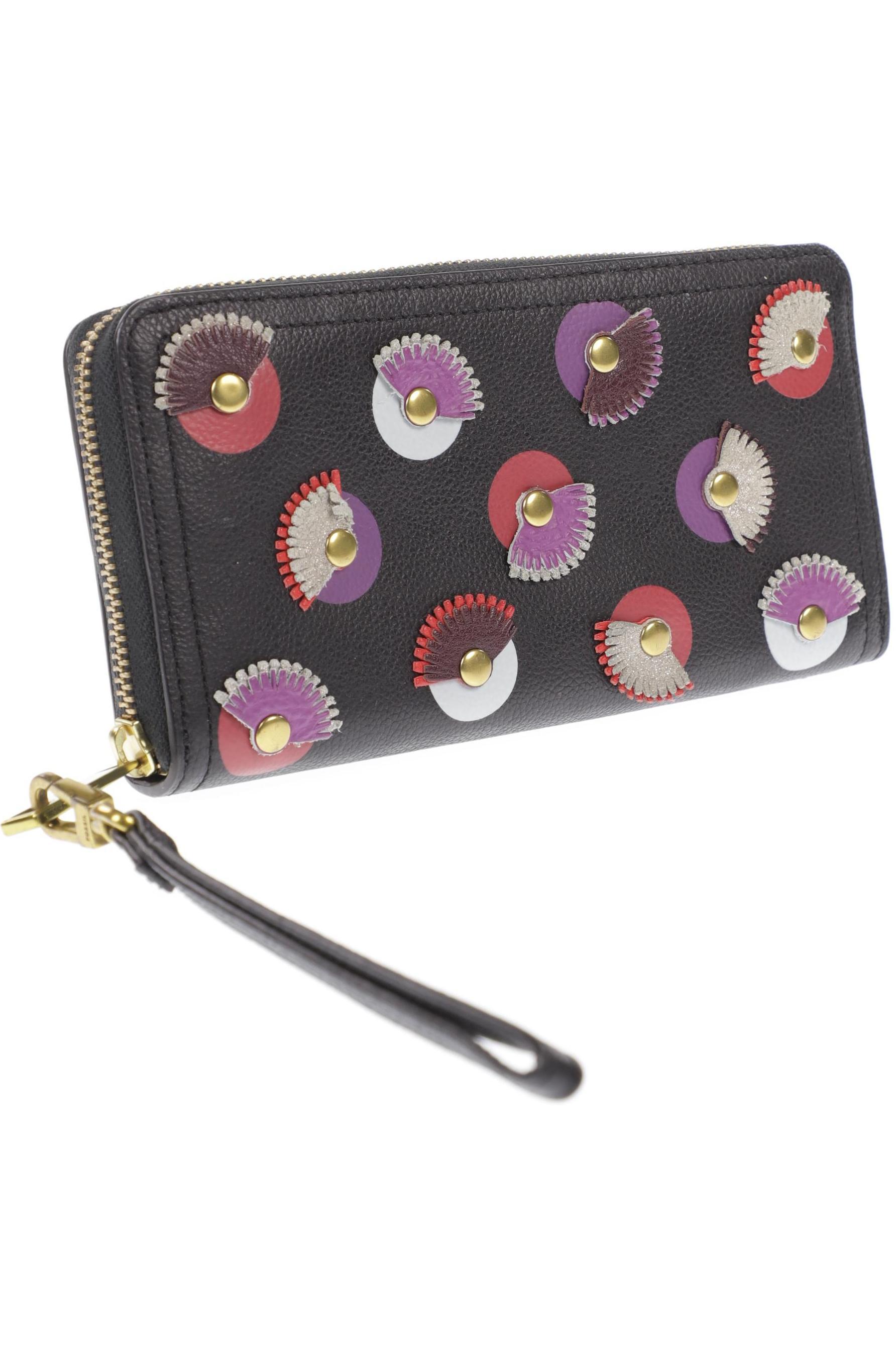 

Fossil Damen Portemonnaie, schwarz, Gr.