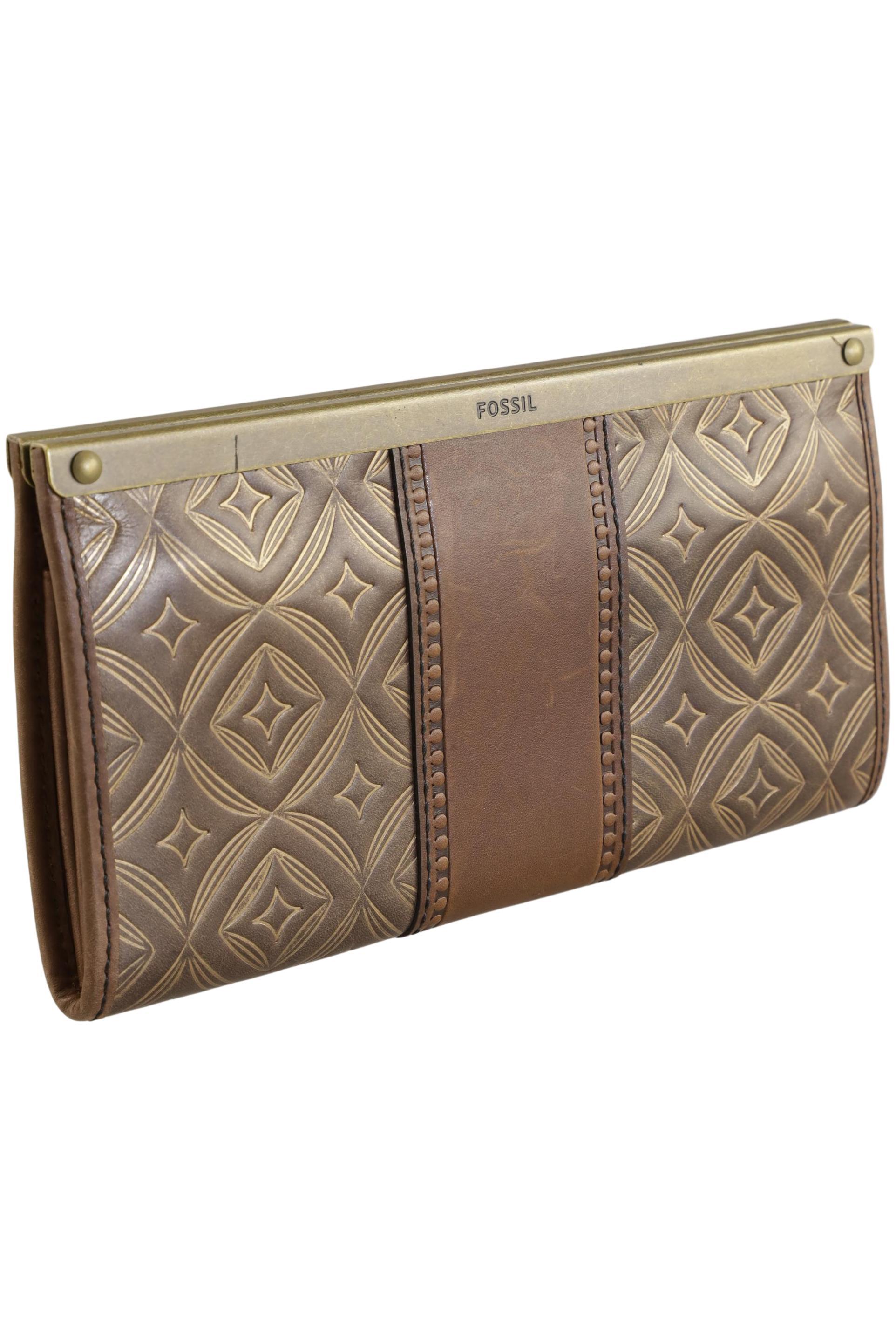 

Fossil Damen Portemonnaie, braun, Gr.