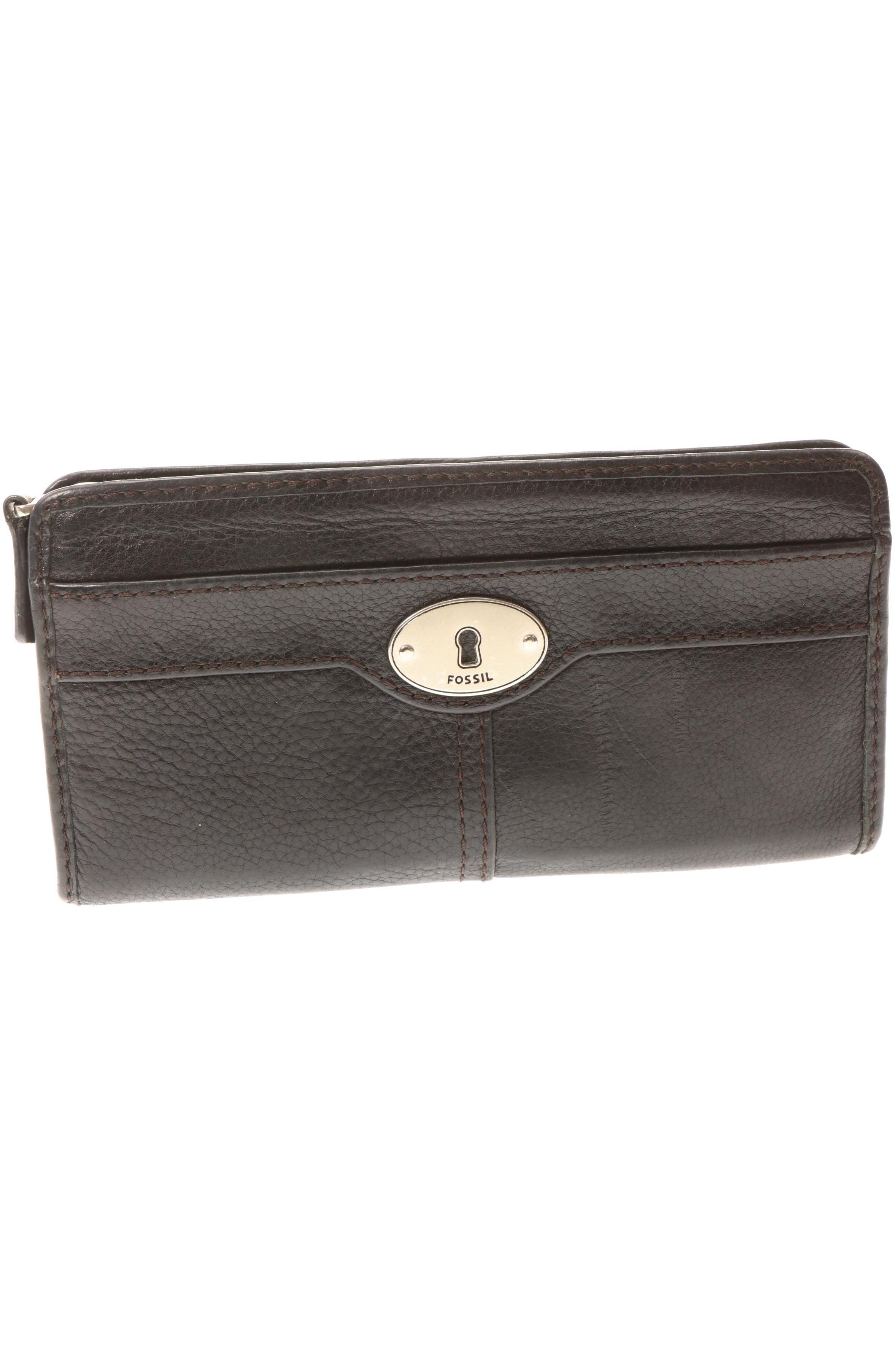 

Fossil Damen Portemonnaie, schwarz, Gr.
