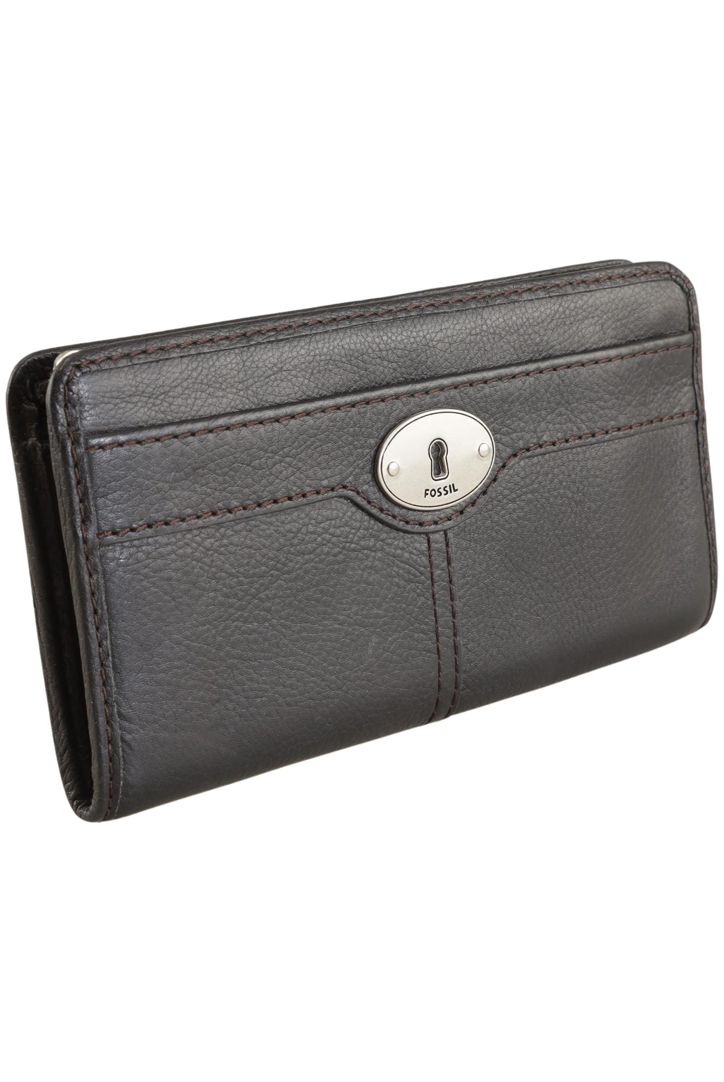 

Fossil Damen Portemonnaie, schwarz, Gr.