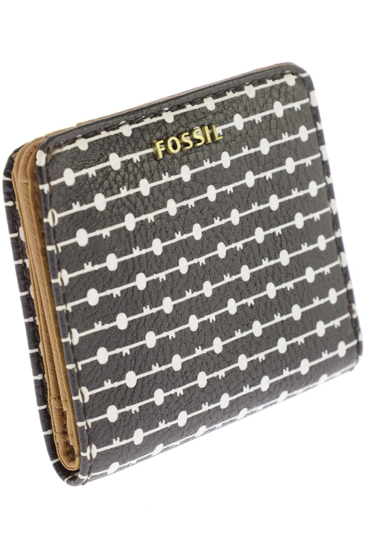 

Fossil Damen Portemonnaie, schwarz, Gr.