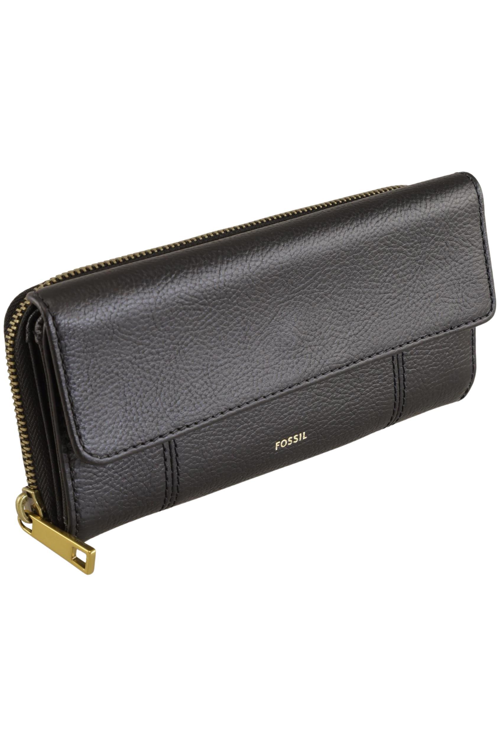 

Fossil Damen Portemonnaie, schwarz, Gr.