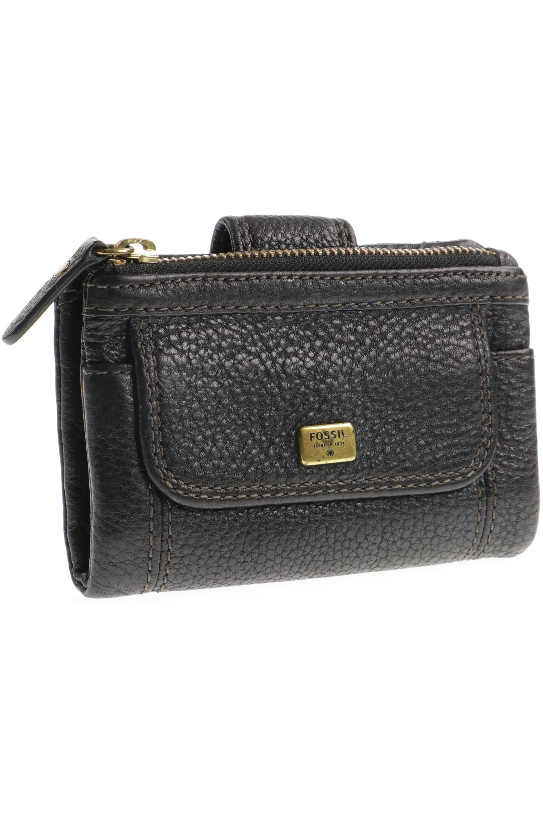 

Fossil Damen Portemonnaie, schwarz, Gr.