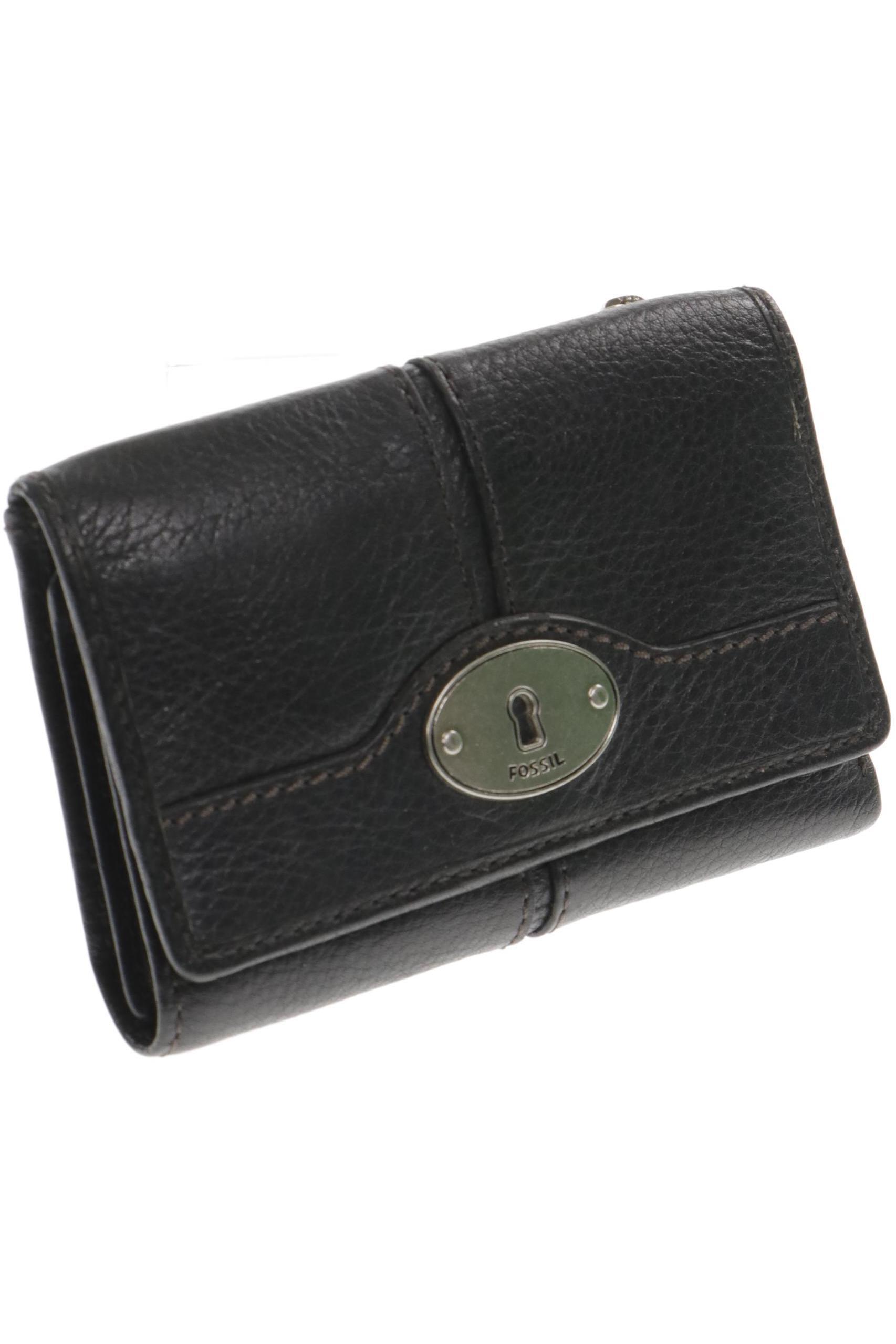 

Fossil Damen Portemonnaie, schwarz, Gr.