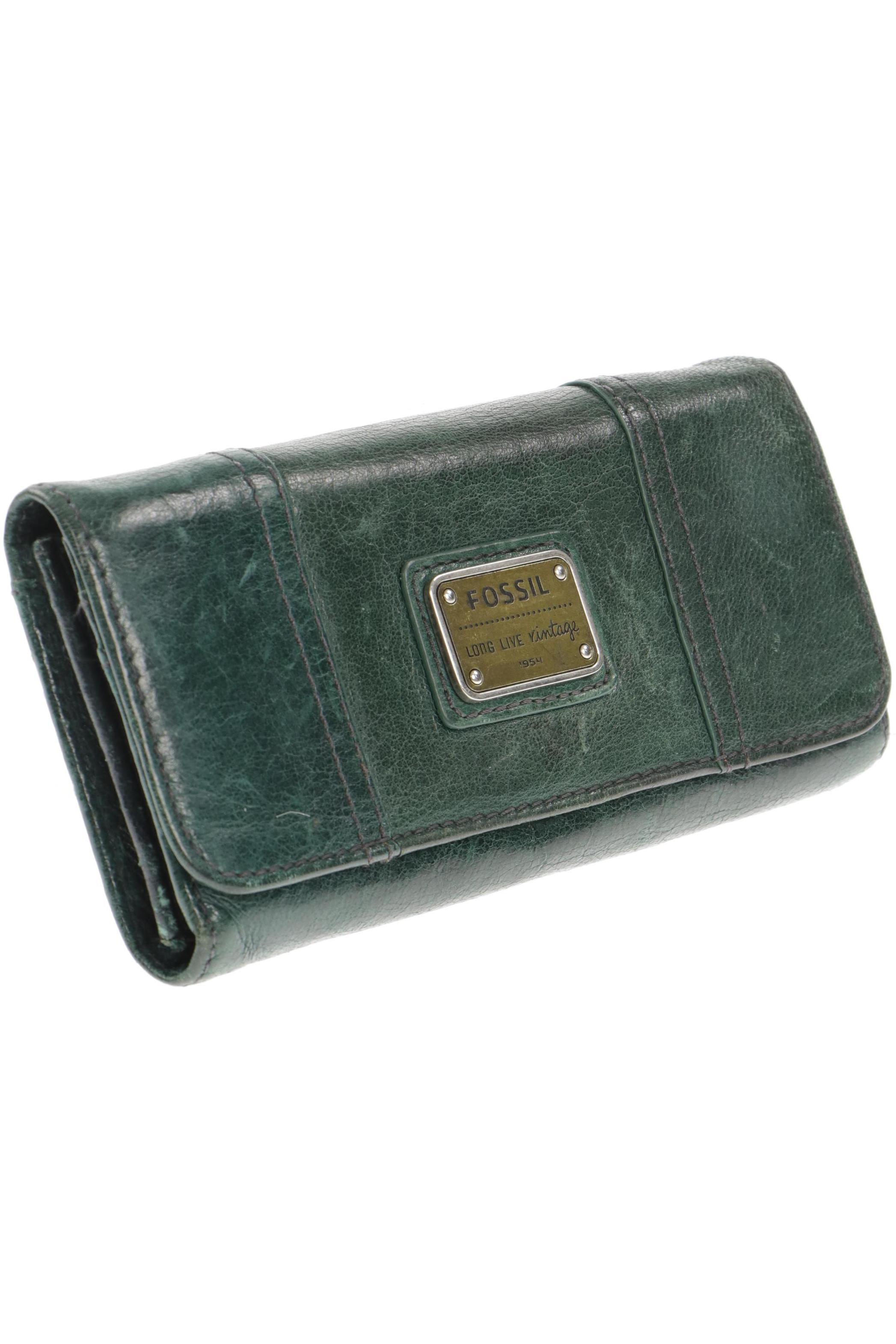

Fossil Damen Portemonnaie, grün, Gr.