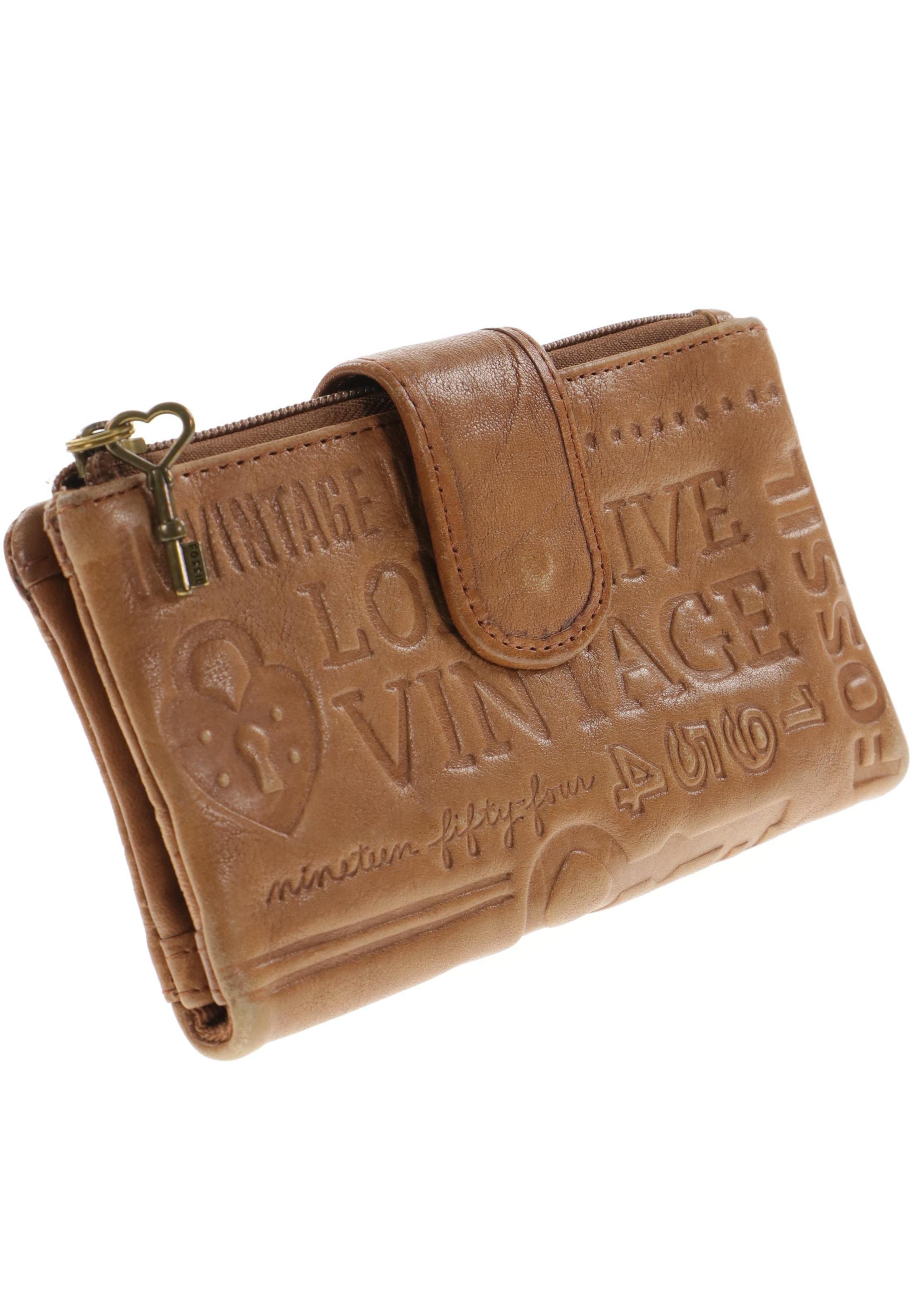 

Fossil Damen Portemonnaie, braun, Gr.