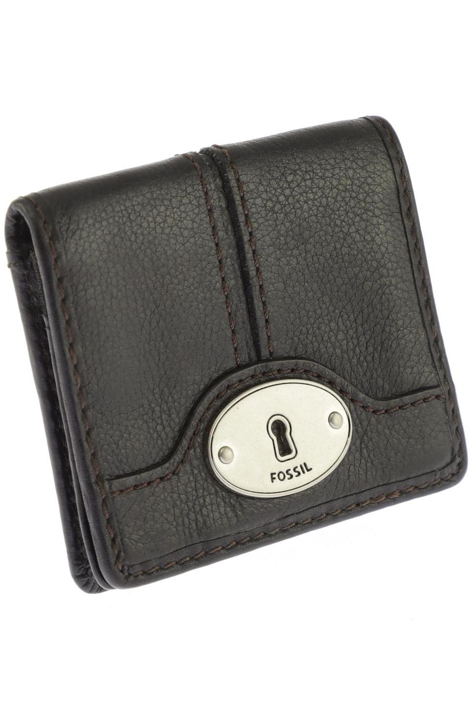 

Fossil Damen Portemonnaie, schwarz, Gr.