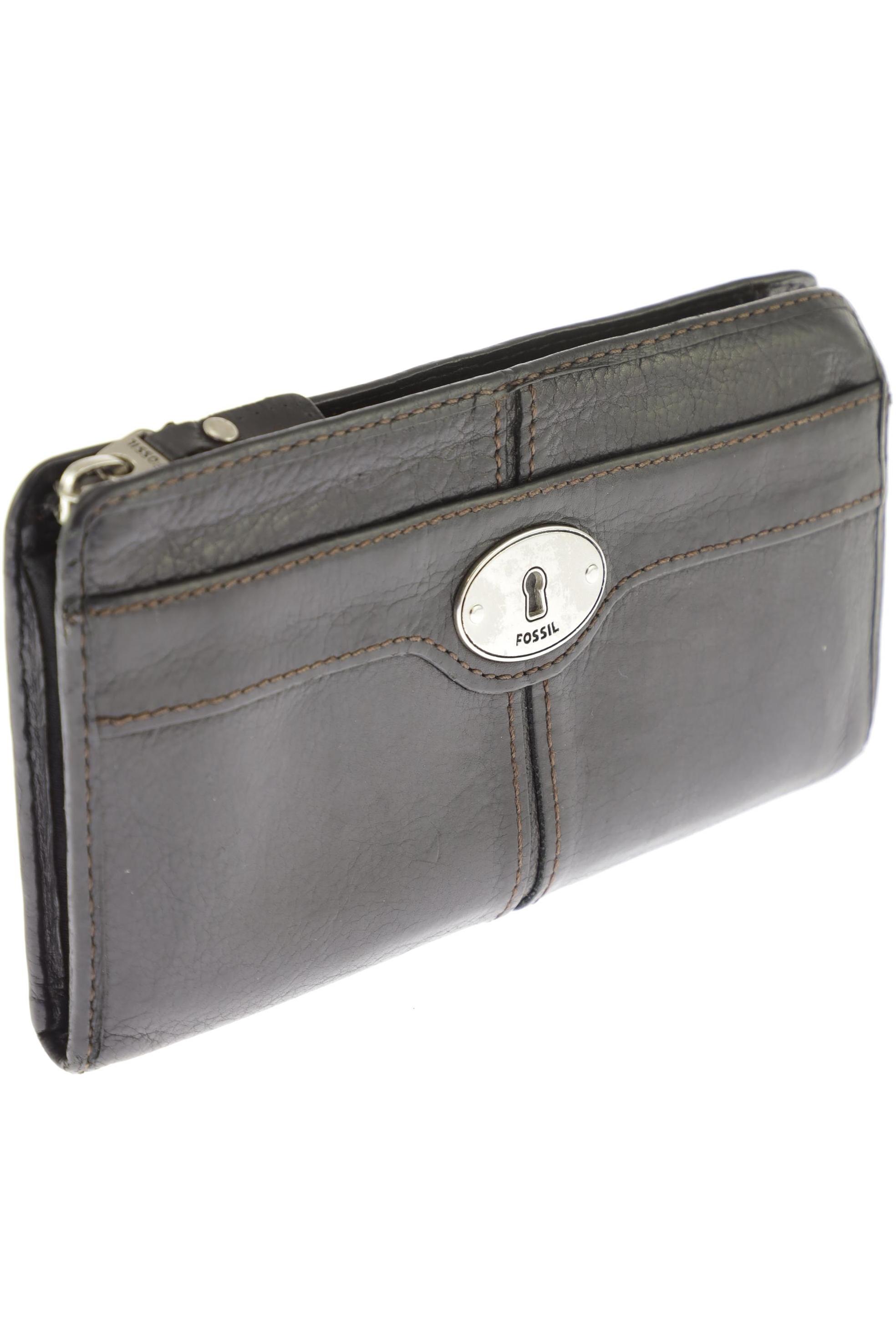 

Fossil Damen Portemonnaie, schwarz, Gr.