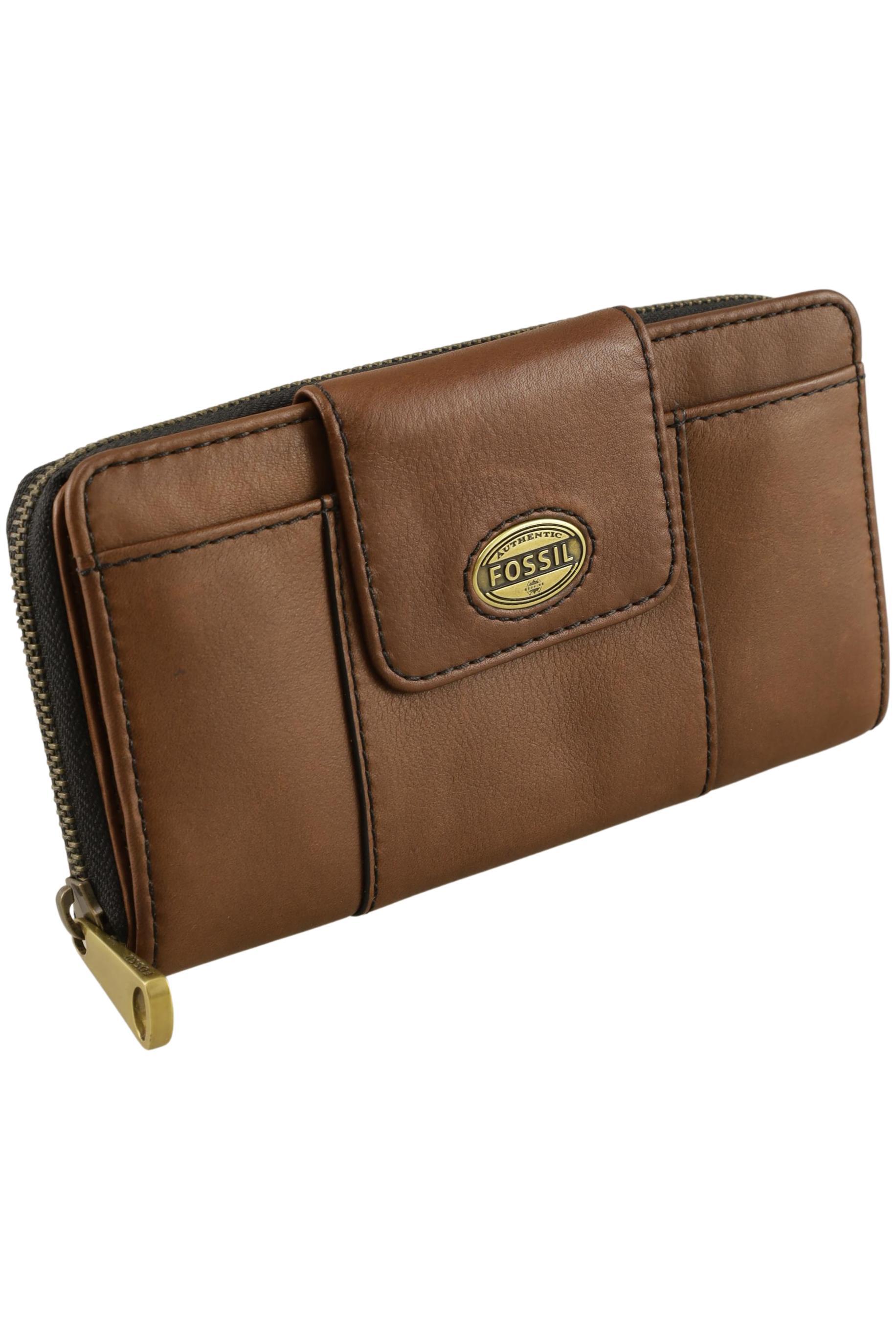 

Fossil Damen Portemonnaie, braun, Gr.