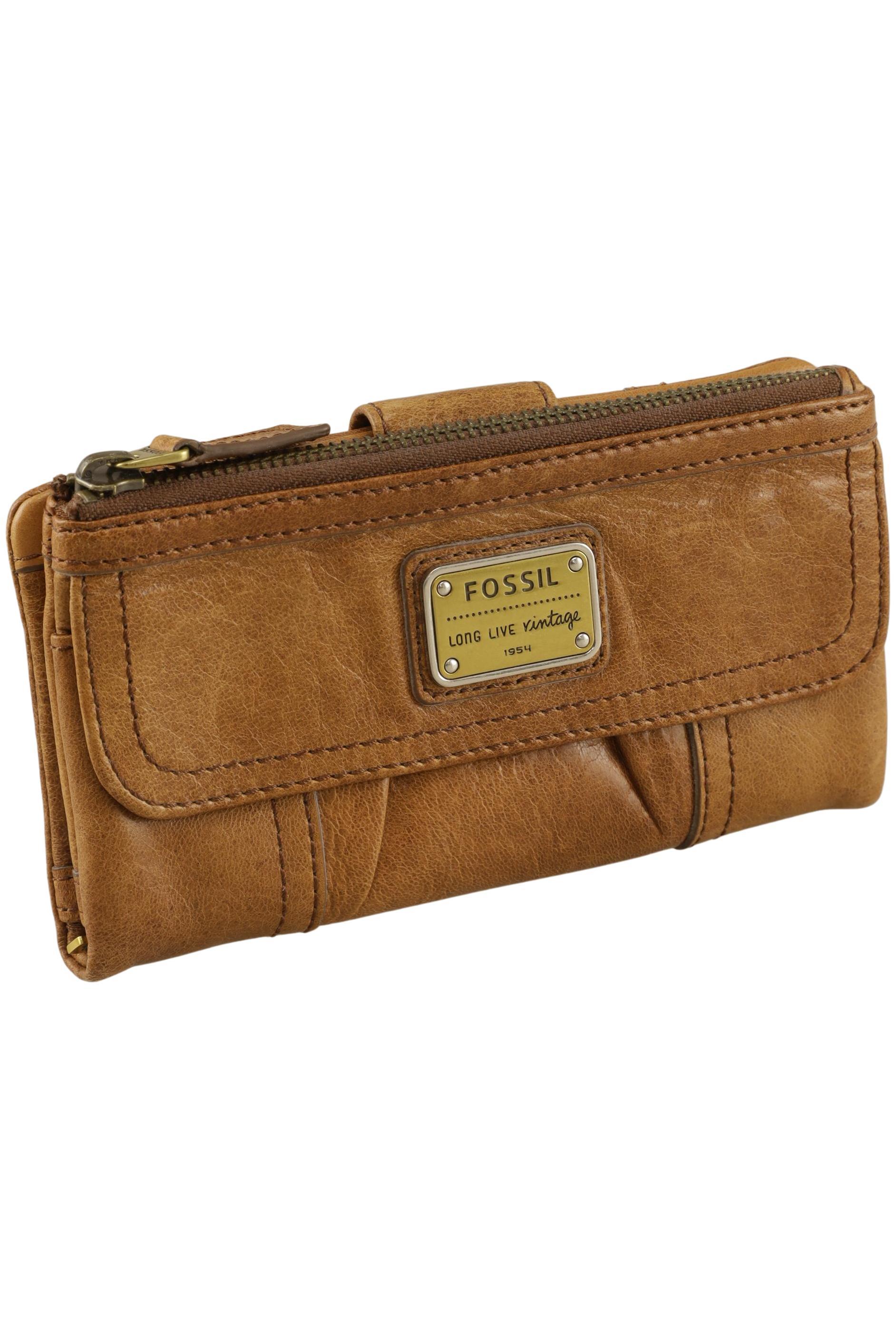 

Fossil Damen Portemonnaie, braun, Gr.