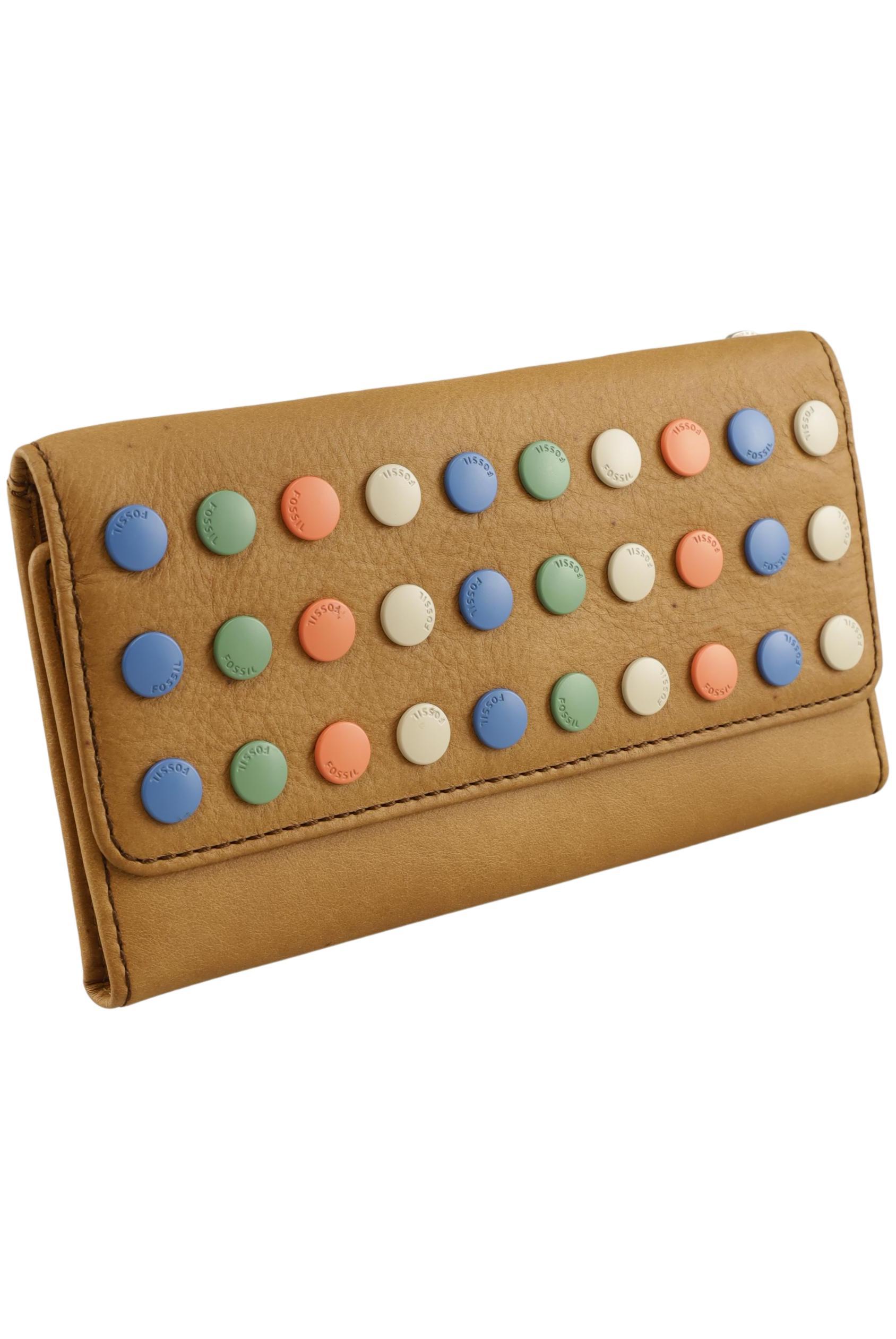 

Fossil Damen Portemonnaie, beige, Gr.