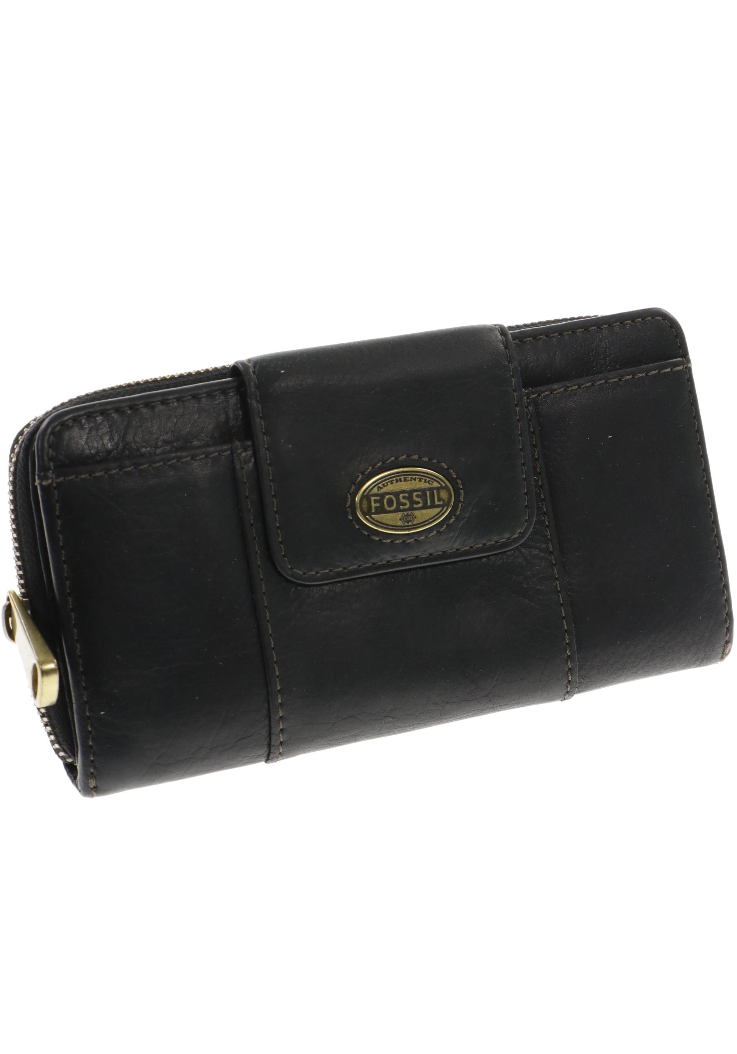 

Fossil Damen Portemonnaie, schwarz, Gr.