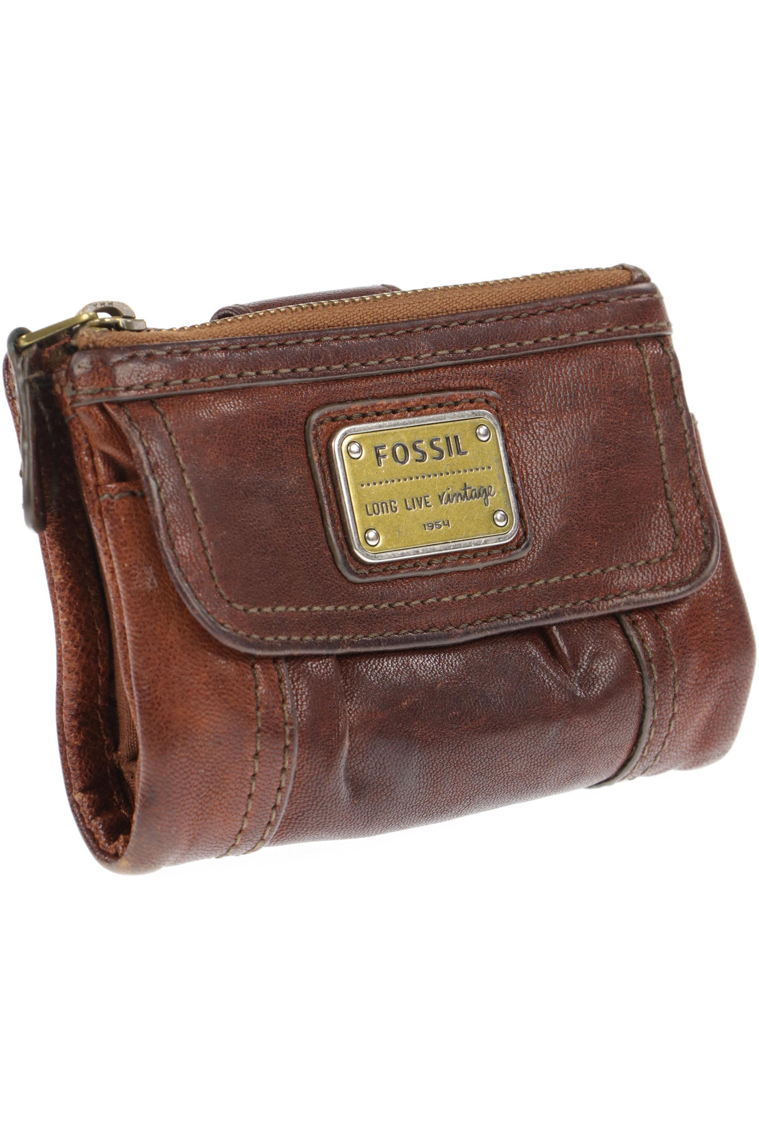 

Fossil Damen Portemonnaie, braun, Gr.