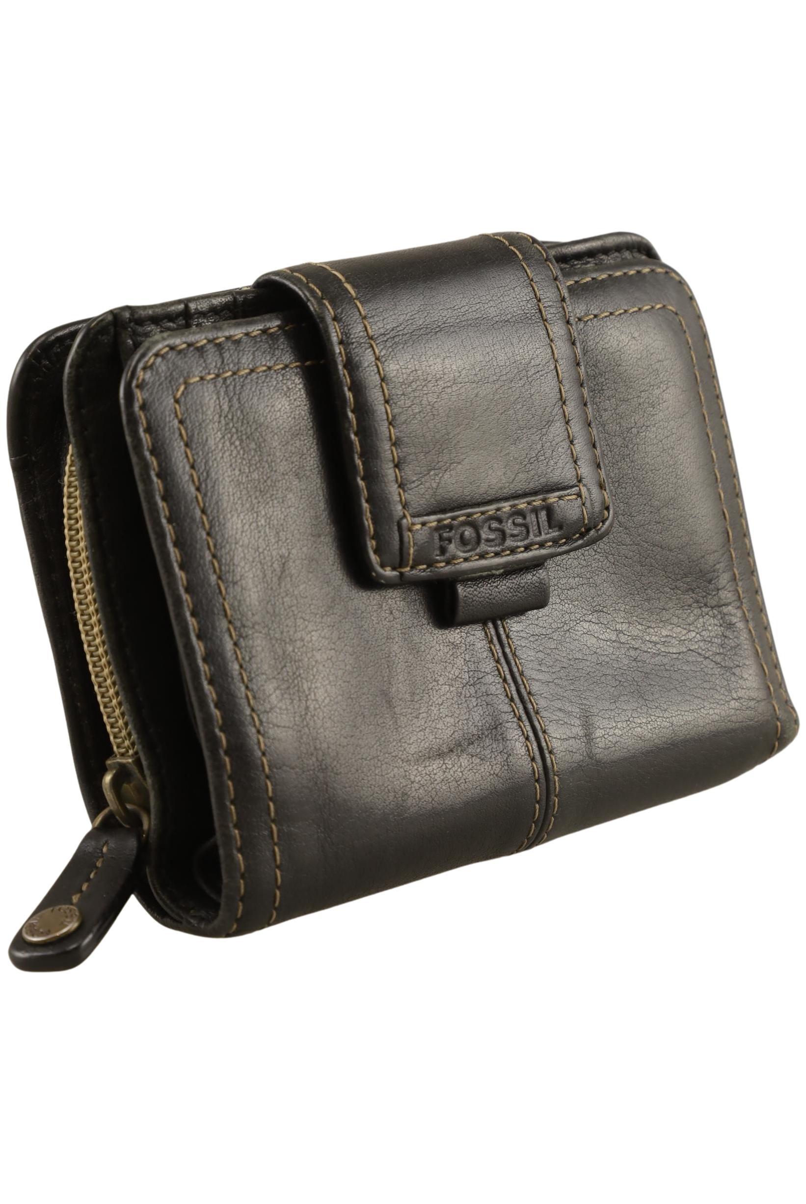 

Fossil Damen Portemonnaie, schwarz, Gr.