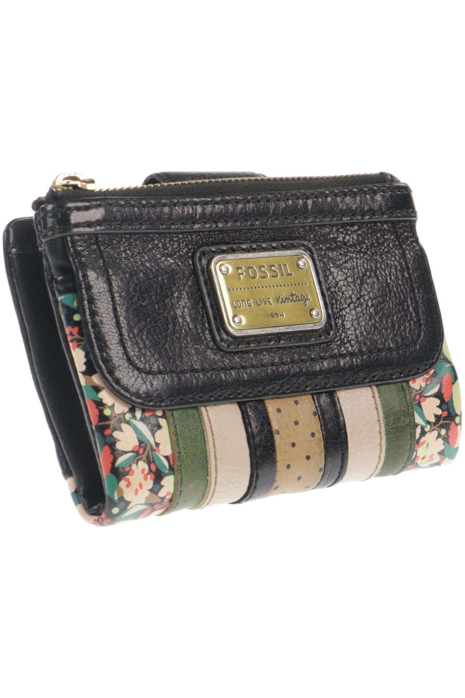 

Fossil Damen Portemonnaie, schwarz, Gr.