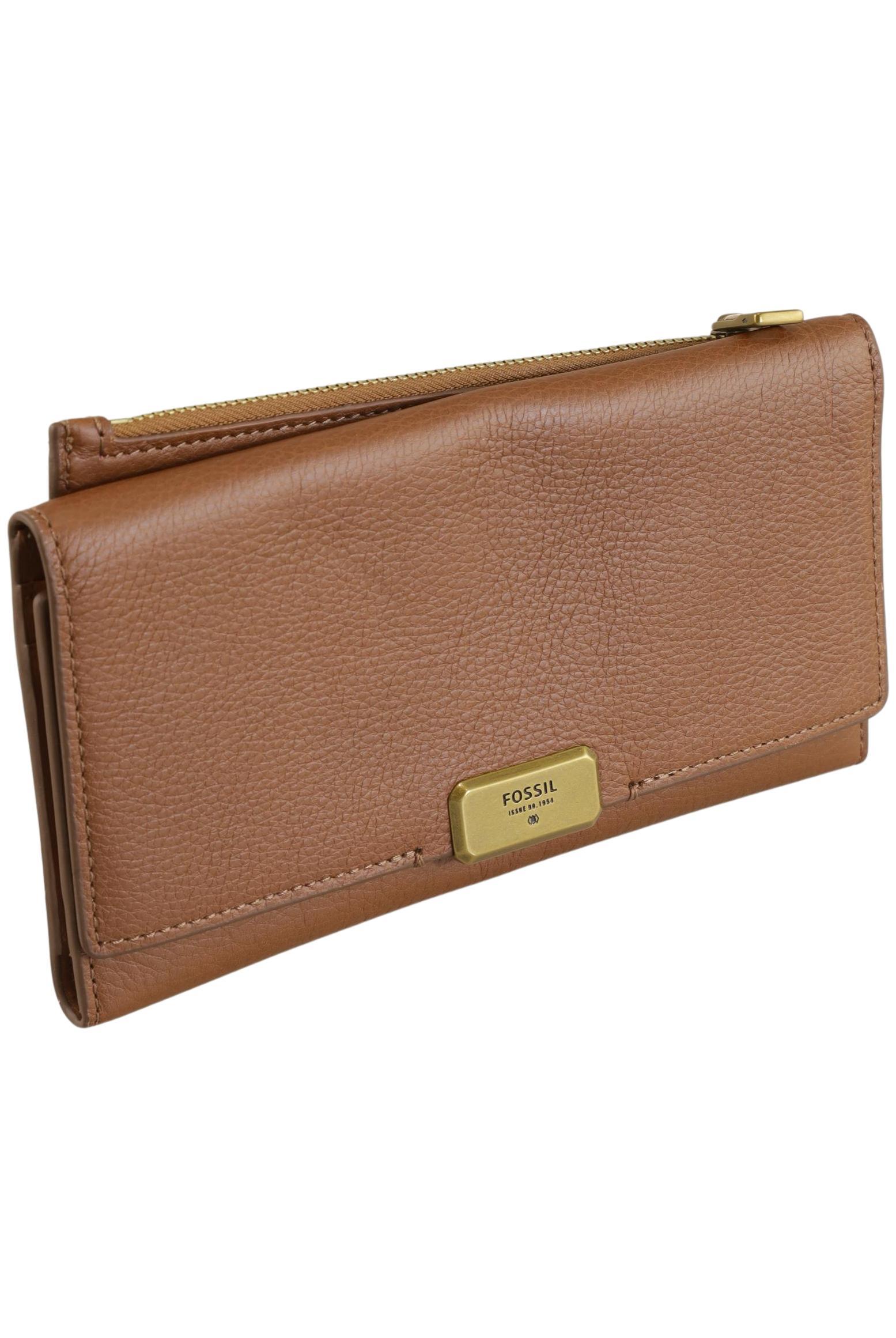 

Fossil Damen Portemonnaie, braun, Gr.