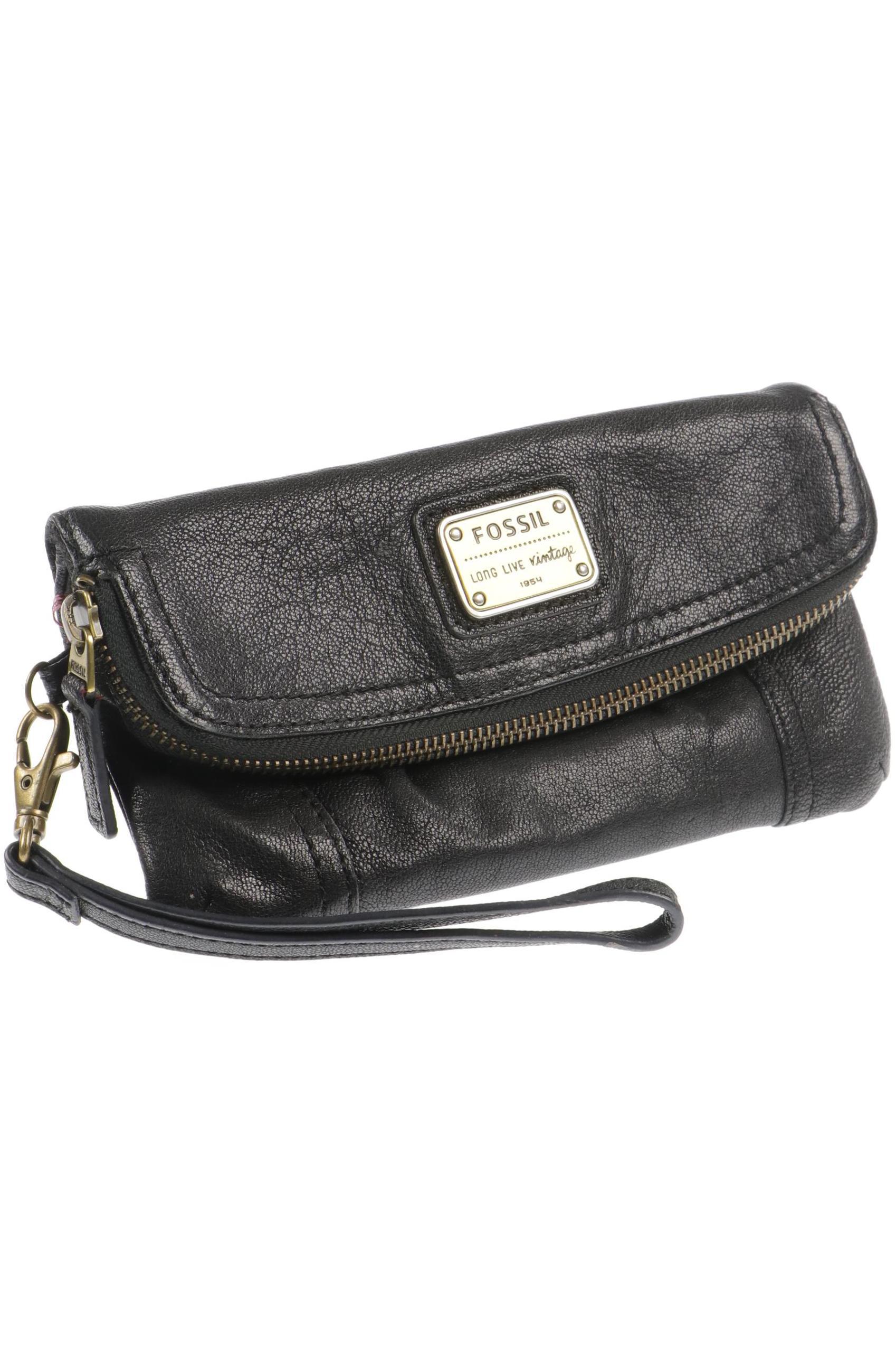 

Fossil Damen Portemonnaie, schwarz, Gr.