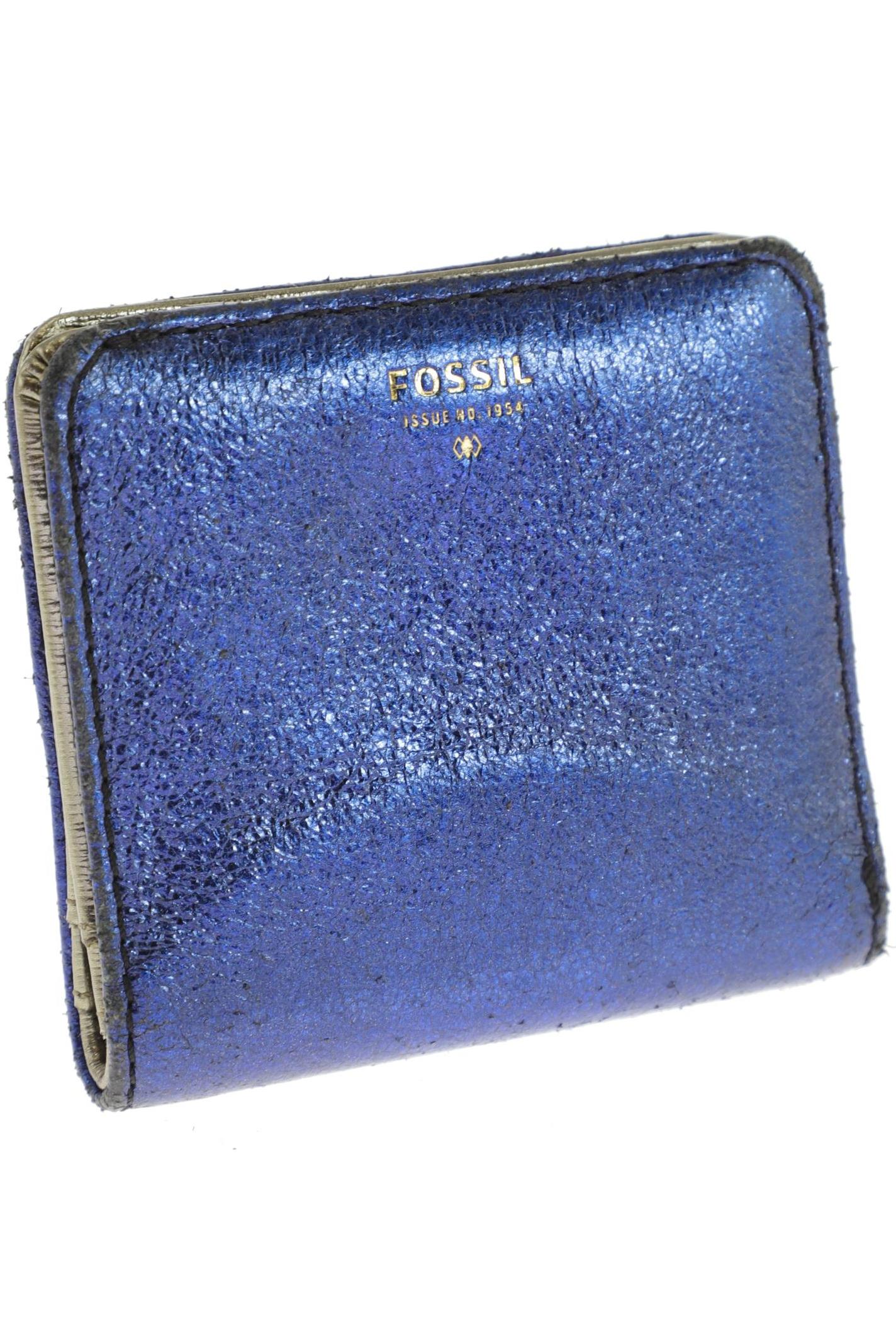 

Fossil Damen Portemonnaie, blau, Gr.