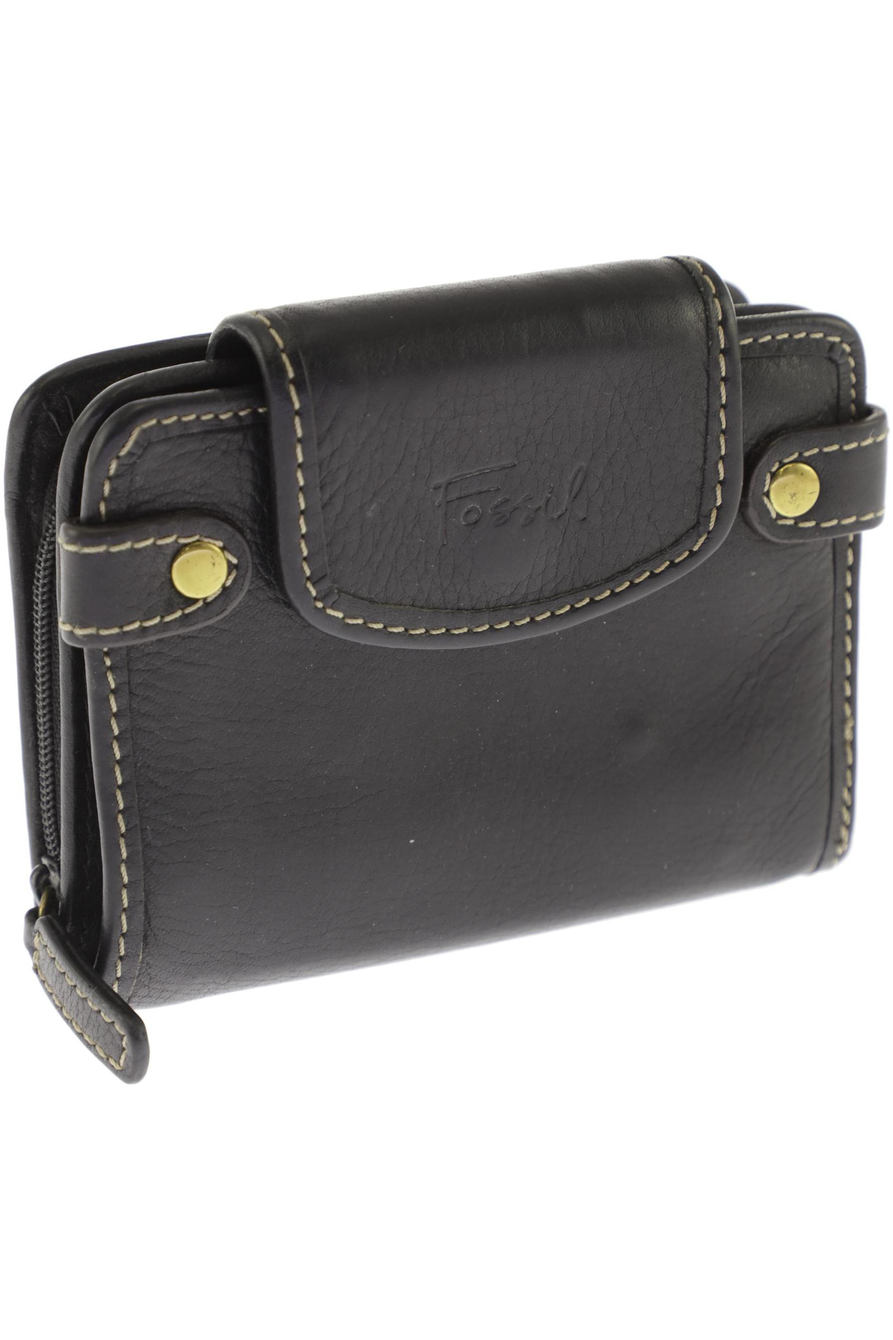 

Fossil Damen Portemonnaie, schwarz, Gr.