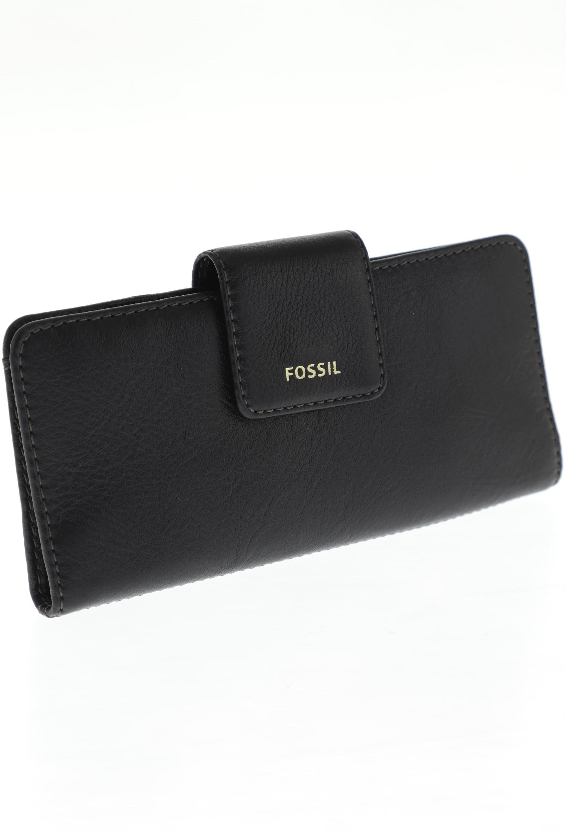 

Fossil Damen Portemonnaie, schwarz, Gr.