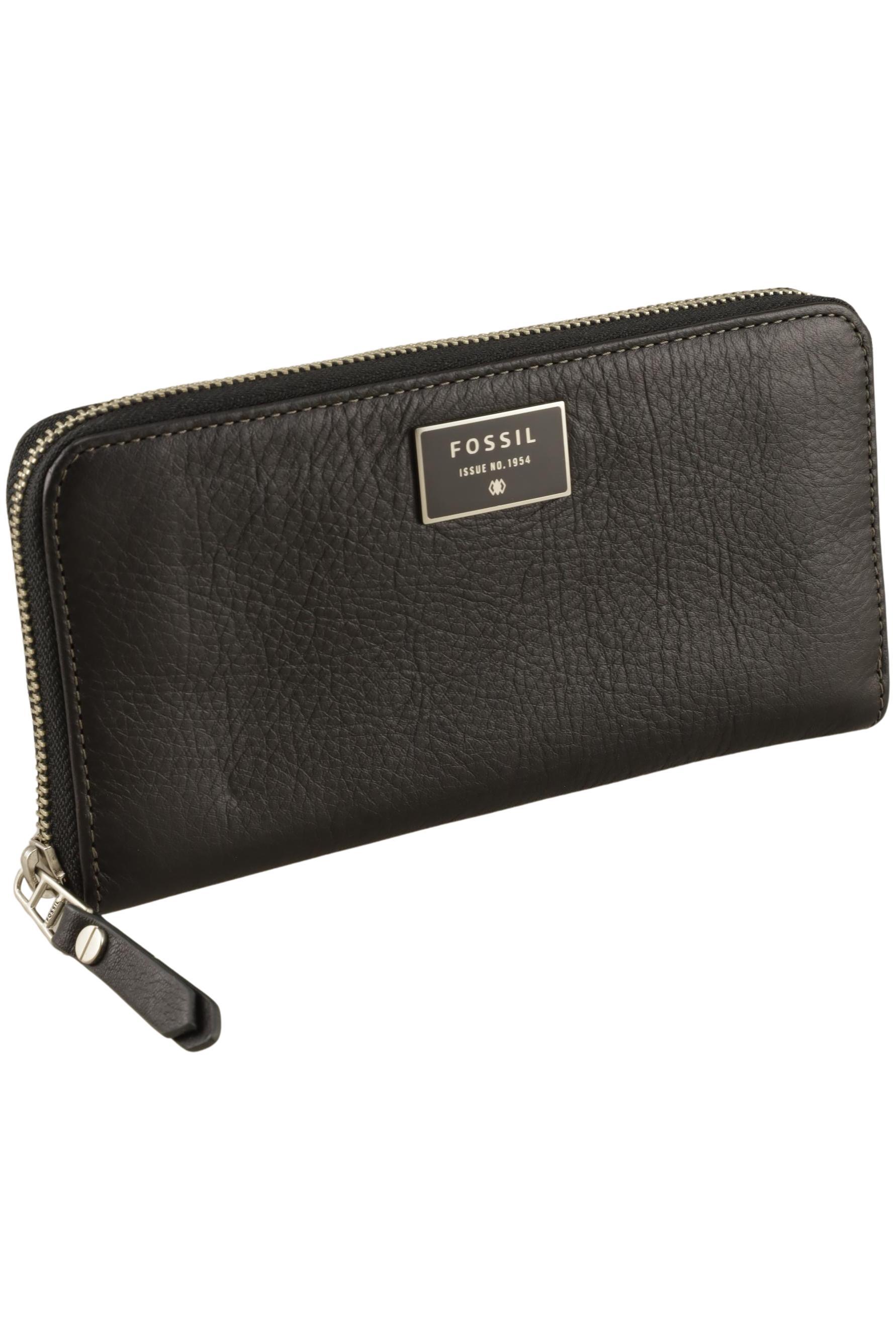 

Fossil Damen Portemonnaie, schwarz, Gr.