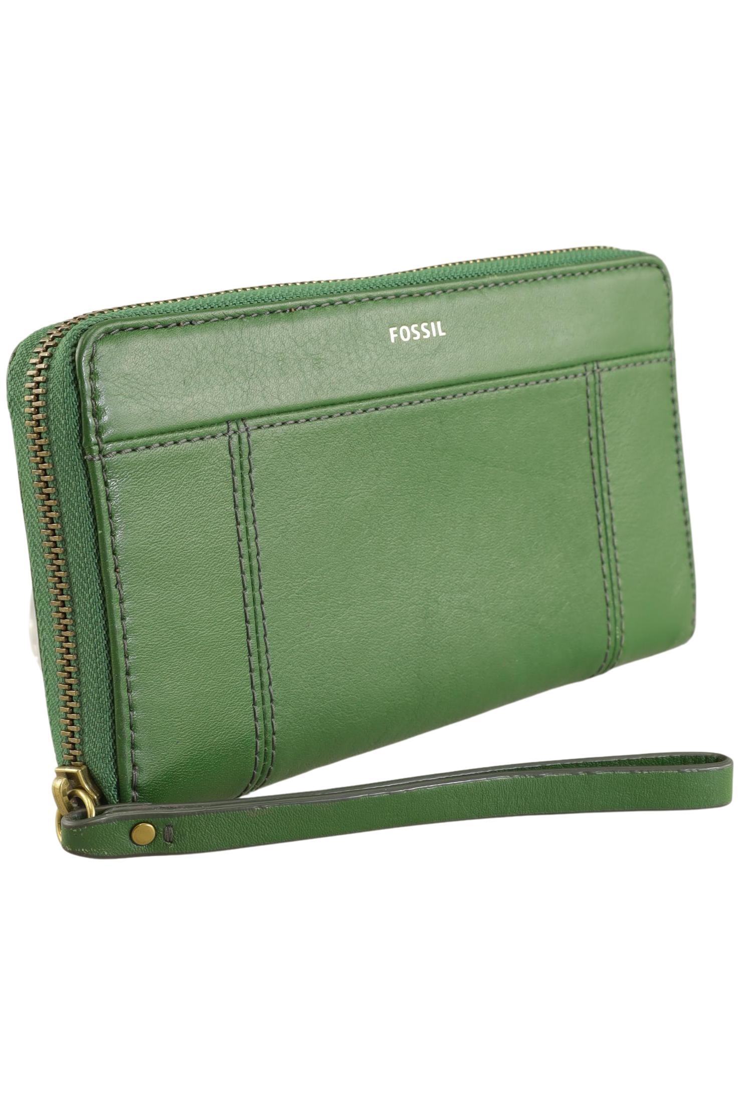 

Fossil Damen Portemonnaie, grün, Gr.