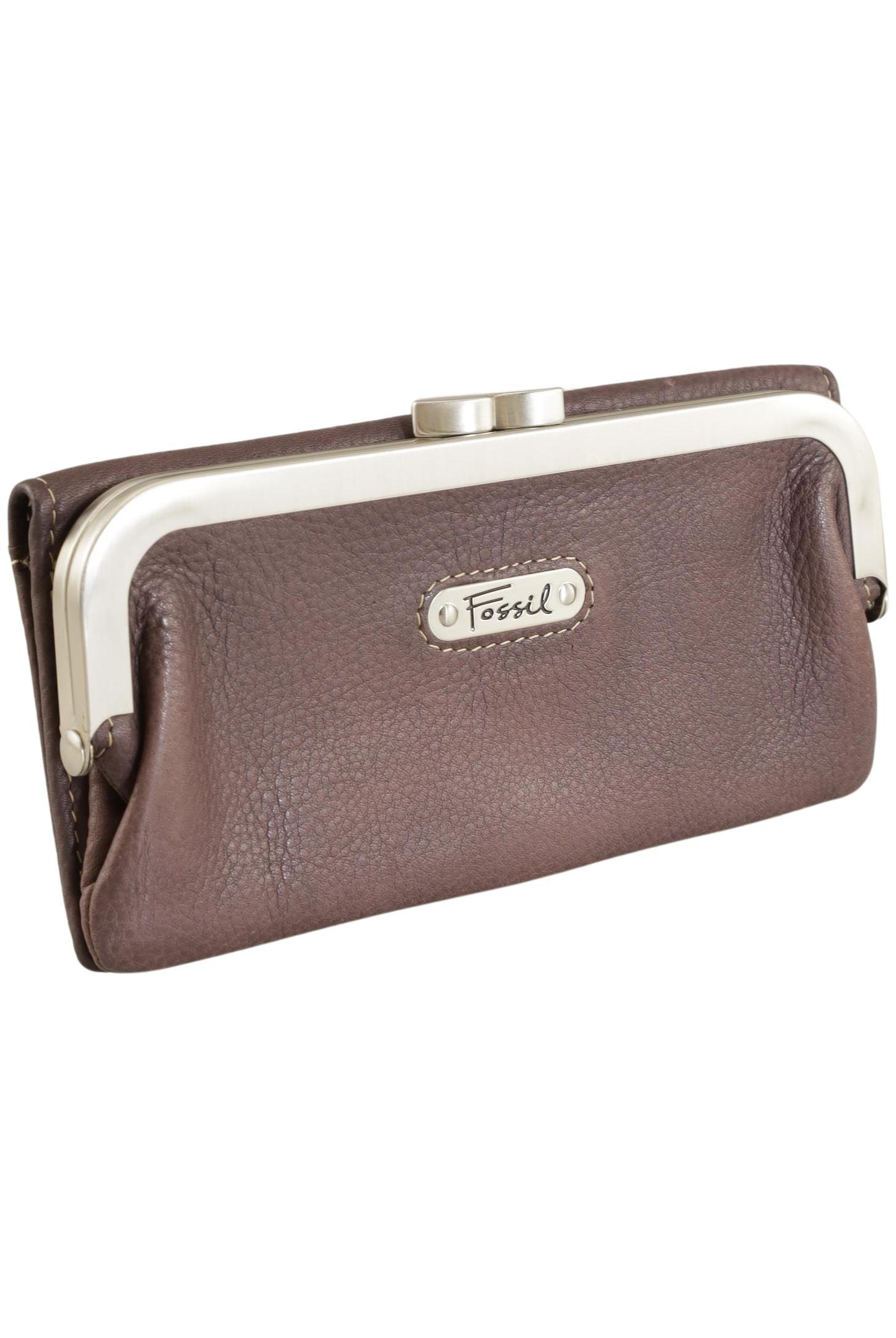 

Fossil Damen Portemonnaie, braun, Gr.