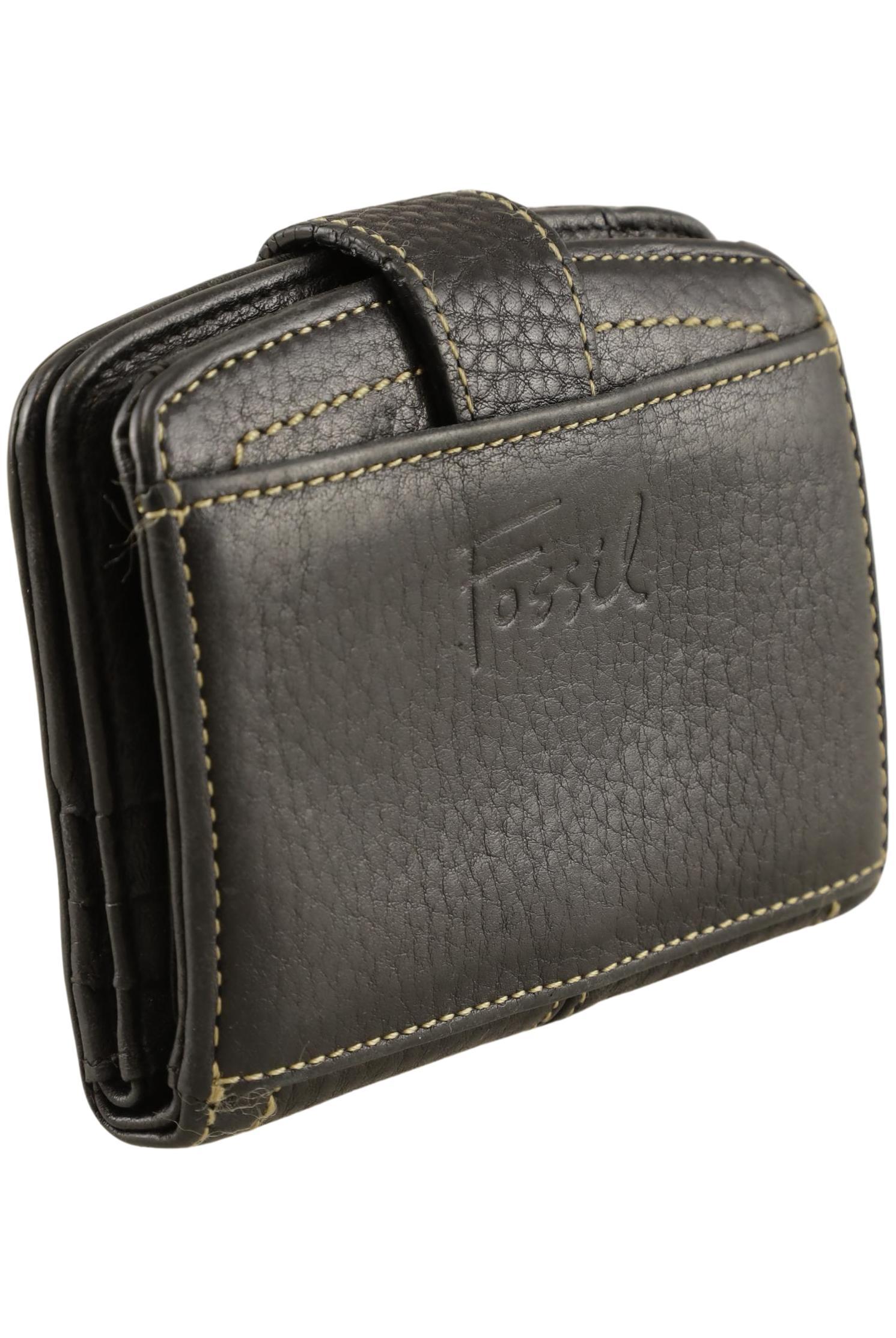 

Fossil Damen Portemonnaie, schwarz, Gr.