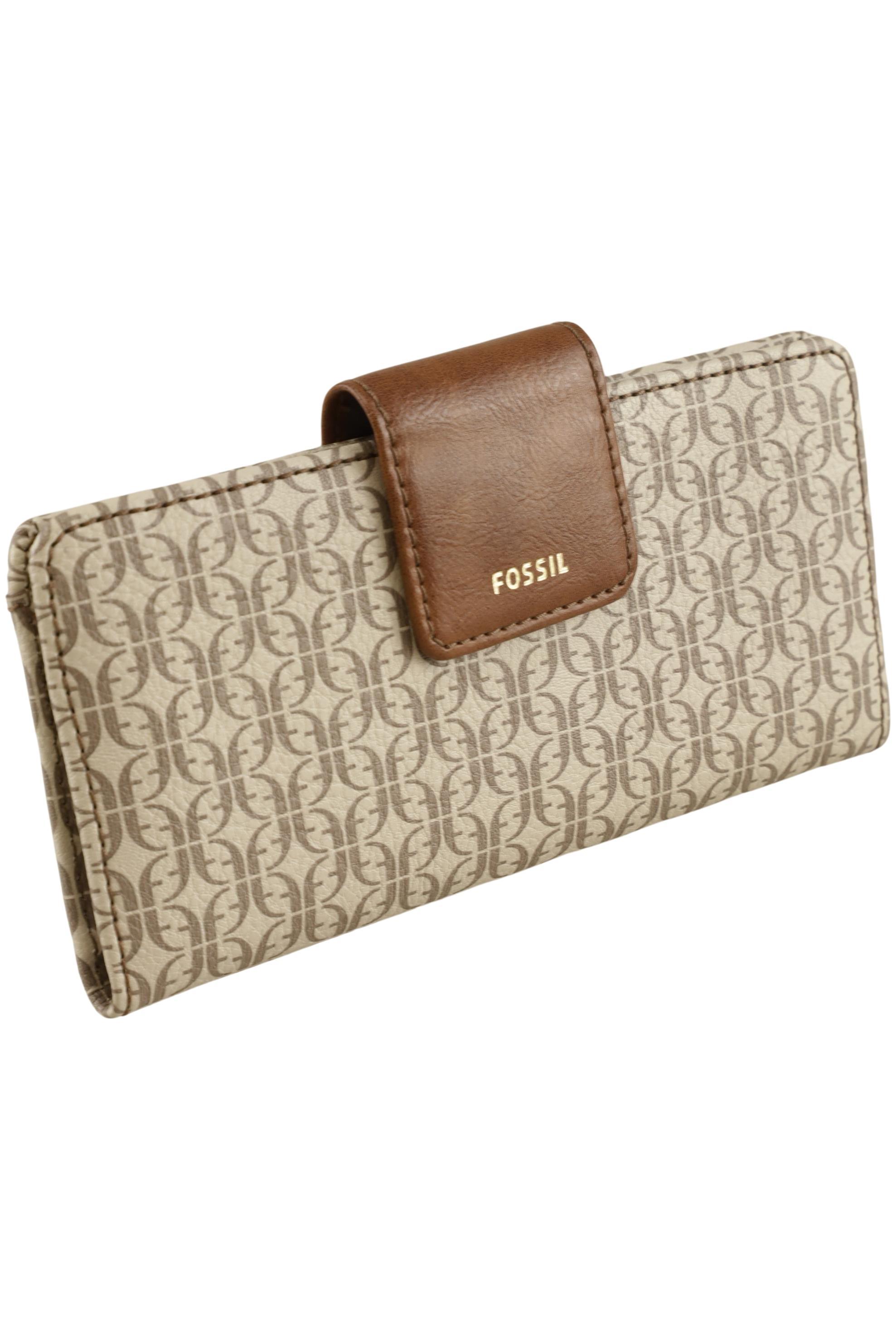 

Fossil Damen Portemonnaie, beige, Gr.