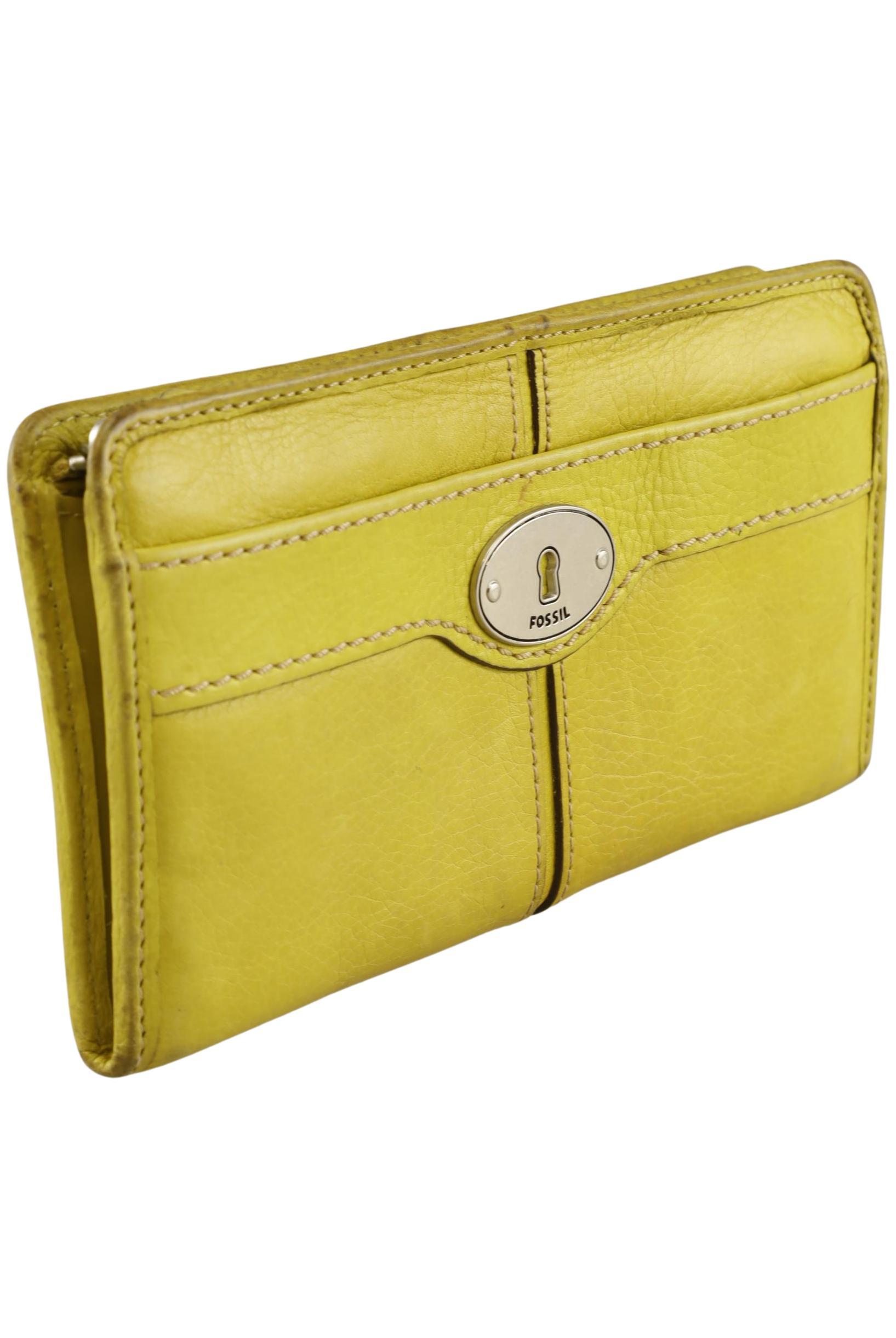 

Fossil Damen Portemonnaie, gelb, Gr.