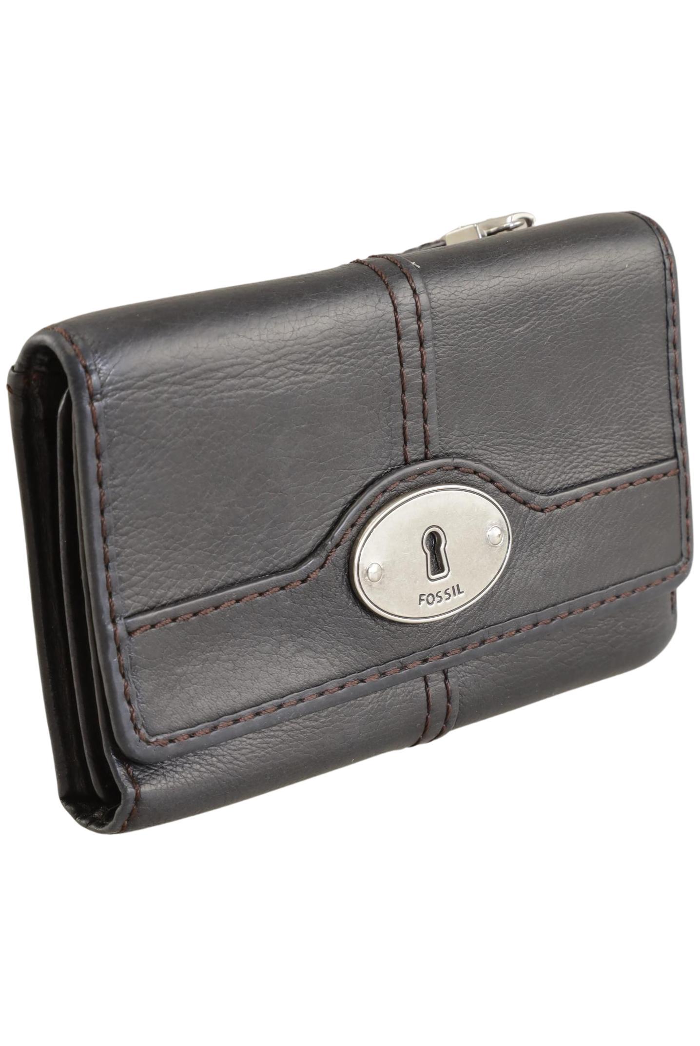 

Fossil Damen Portemonnaie, schwarz, Gr.