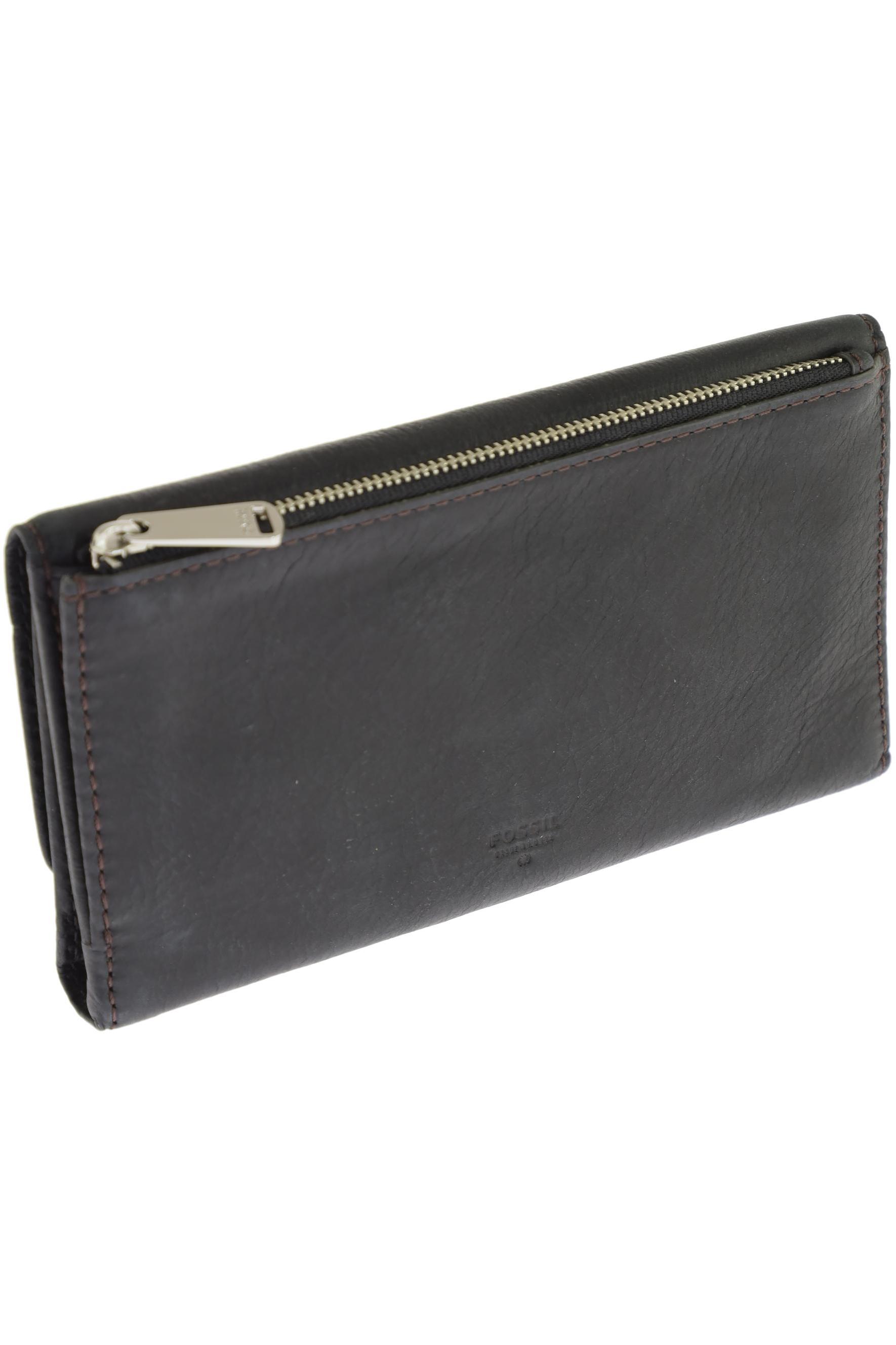 

Fossil Damen Portemonnaie, schwarz, Gr.