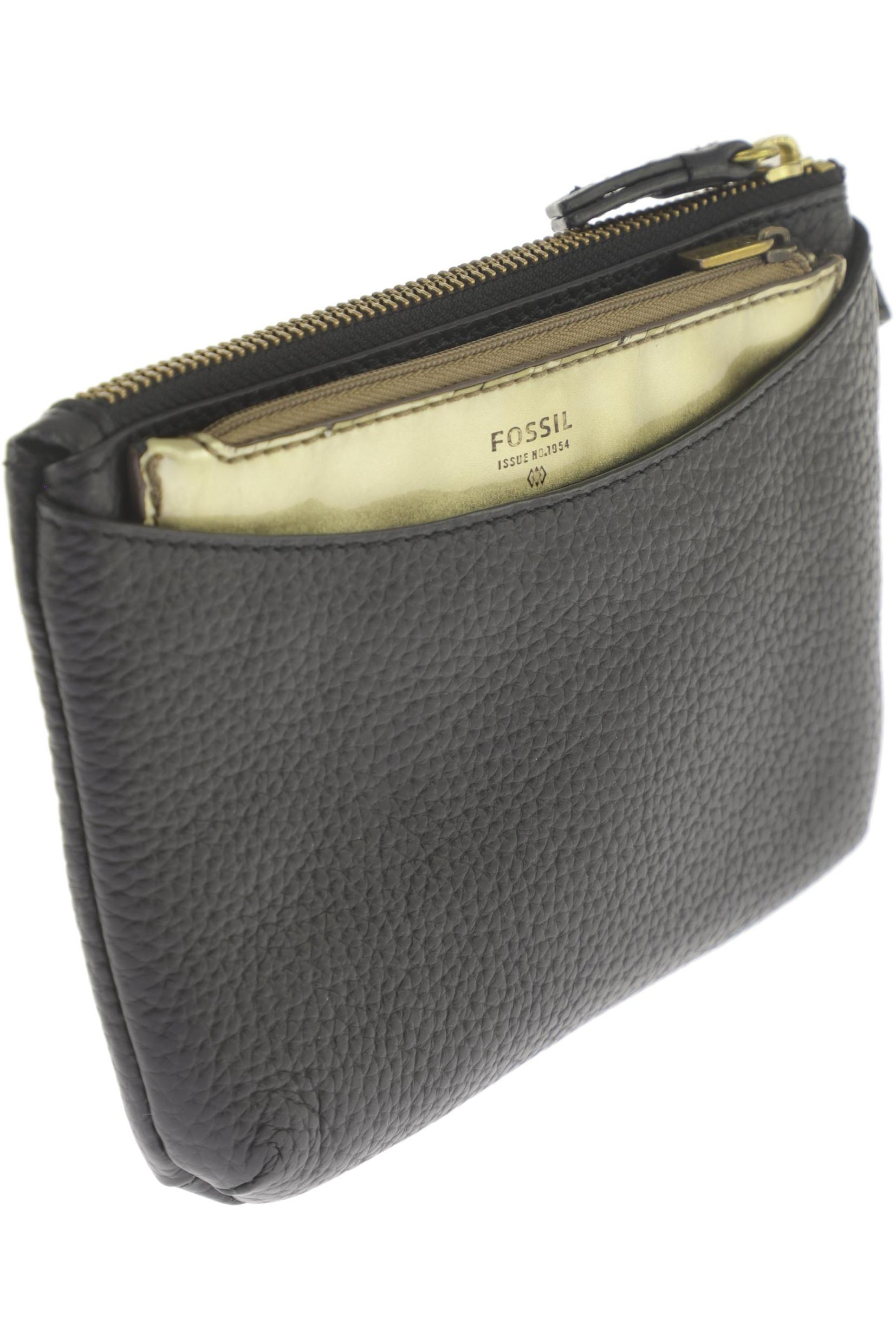 

Fossil Damen Portemonnaie, schwarz, Gr.