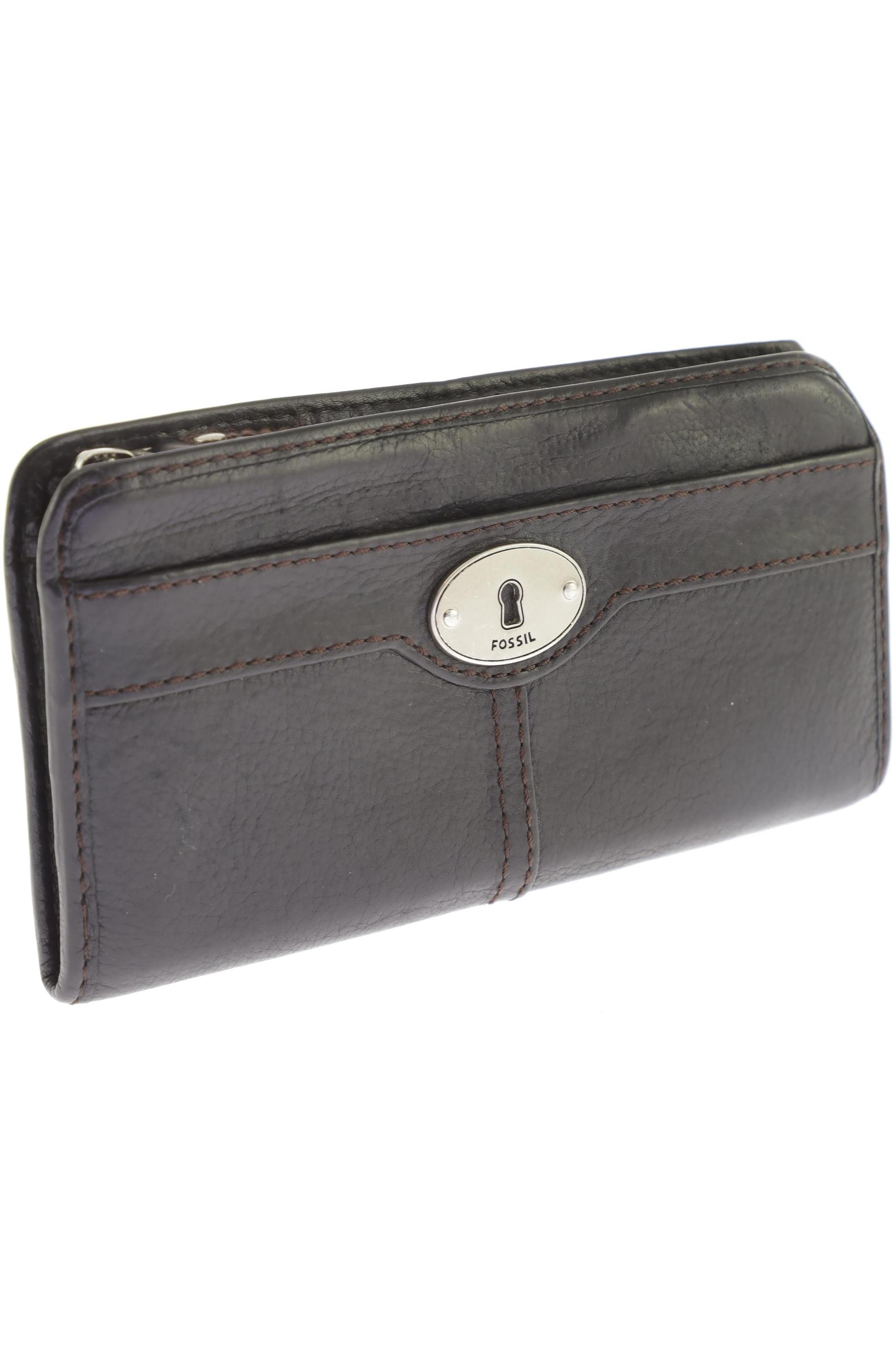 

Fossil Damen Portemonnaie, schwarz, Gr.