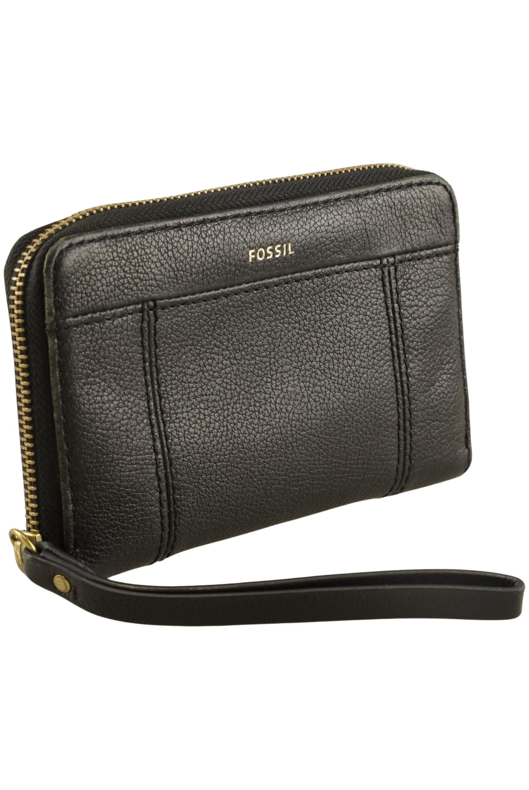 

Fossil Damen Portemonnaie, schwarz, Gr.