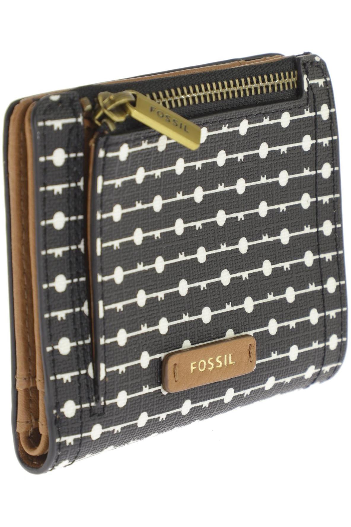 

Fossil Damen Portemonnaie, schwarz, Gr.