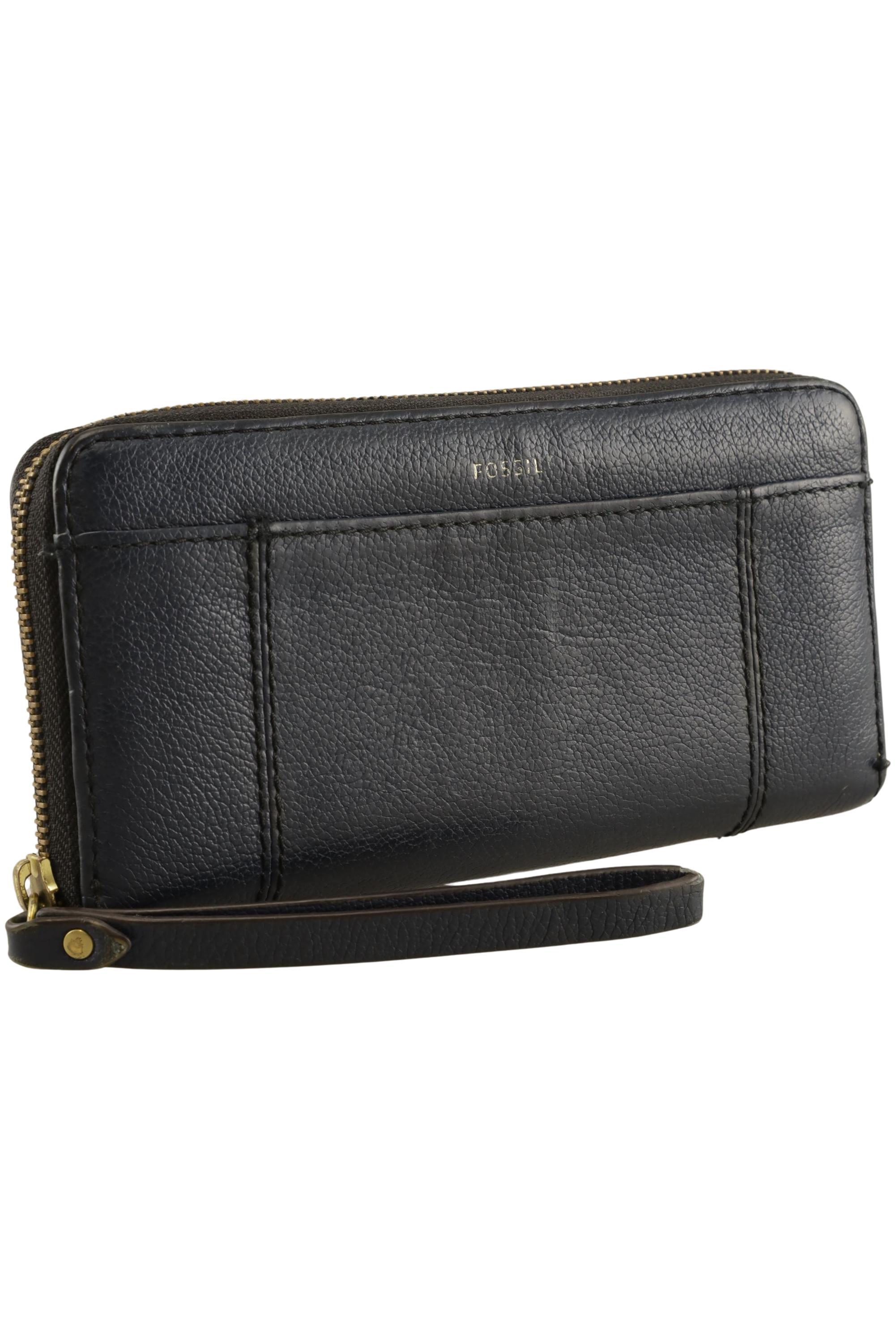 

Fossil Damen Portemonnaie, schwarz, Gr.