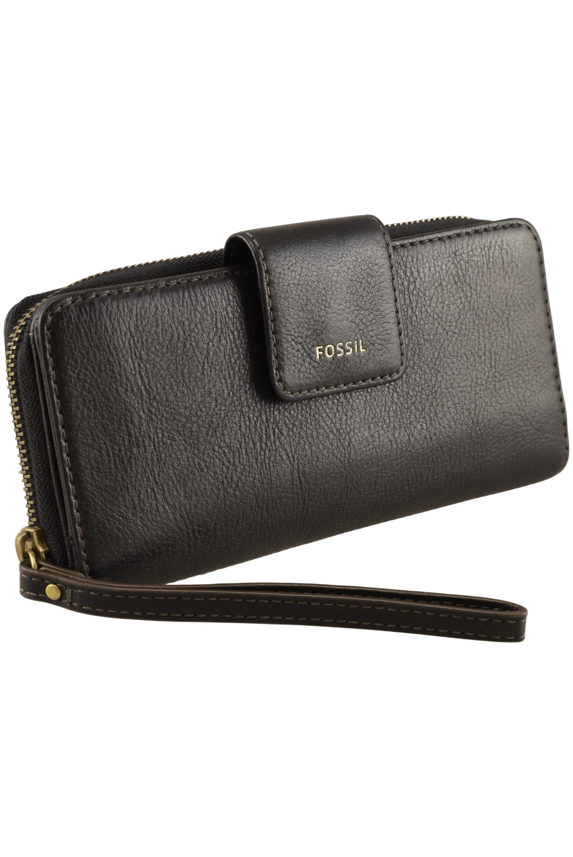 

Fossil Damen Portemonnaie, schwarz, Gr.