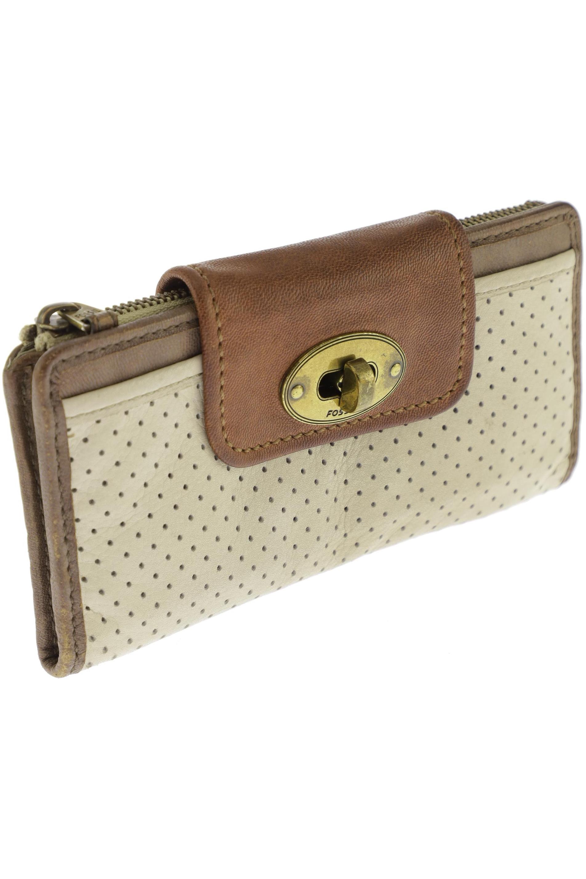 

Fossil Damen Portemonnaie, beige, Gr.