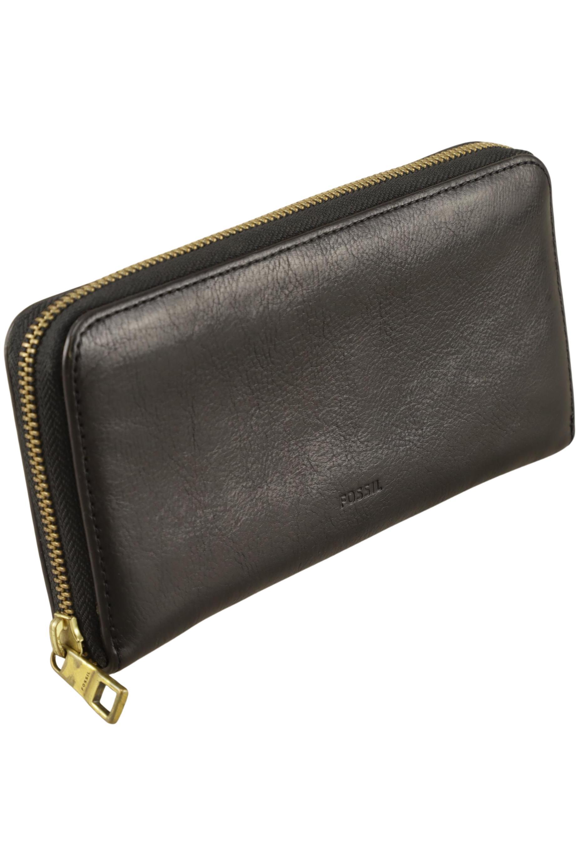 

Fossil Damen Portemonnaie, schwarz, Gr.