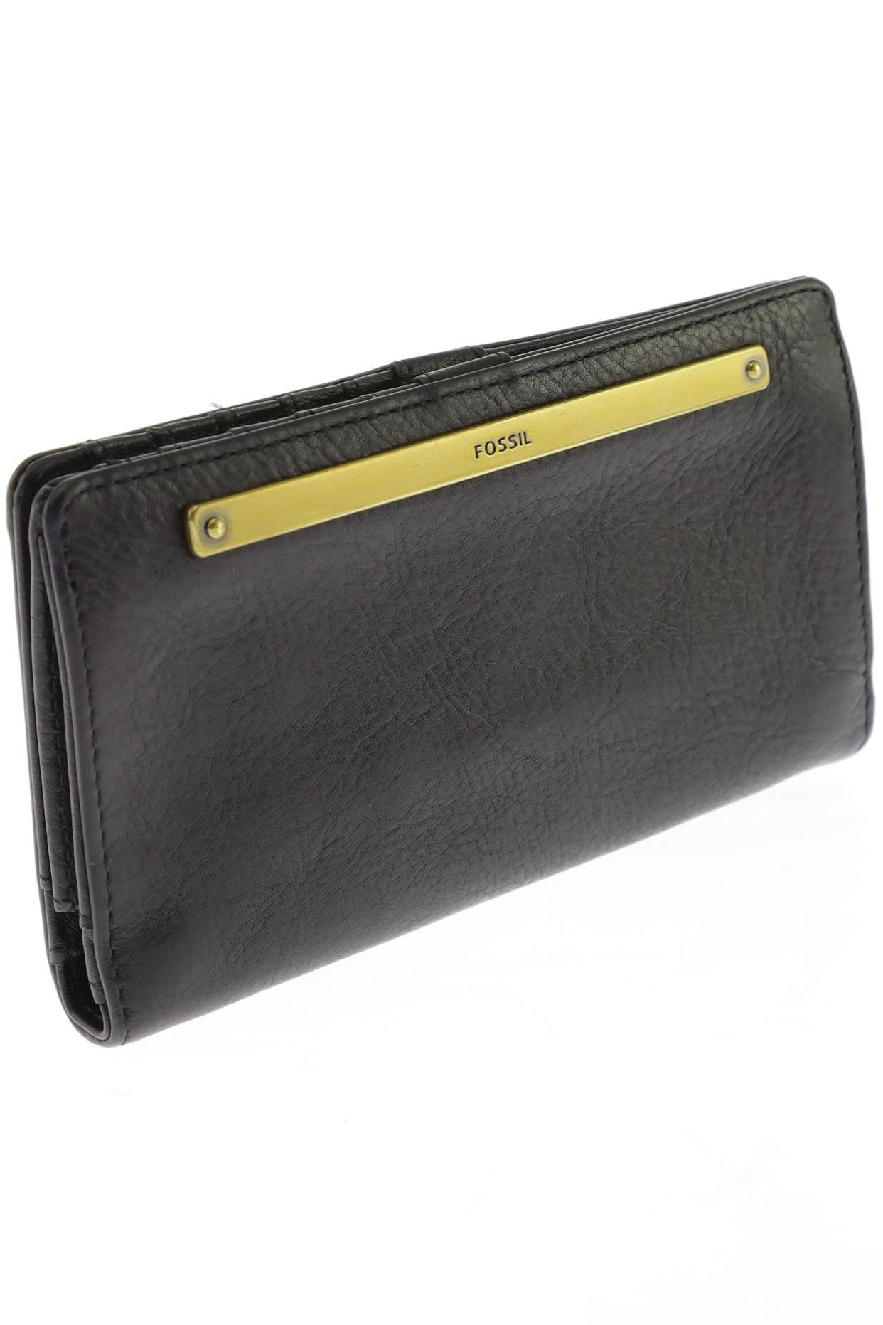 

Fossil Damen Portemonnaie, schwarz, Gr.