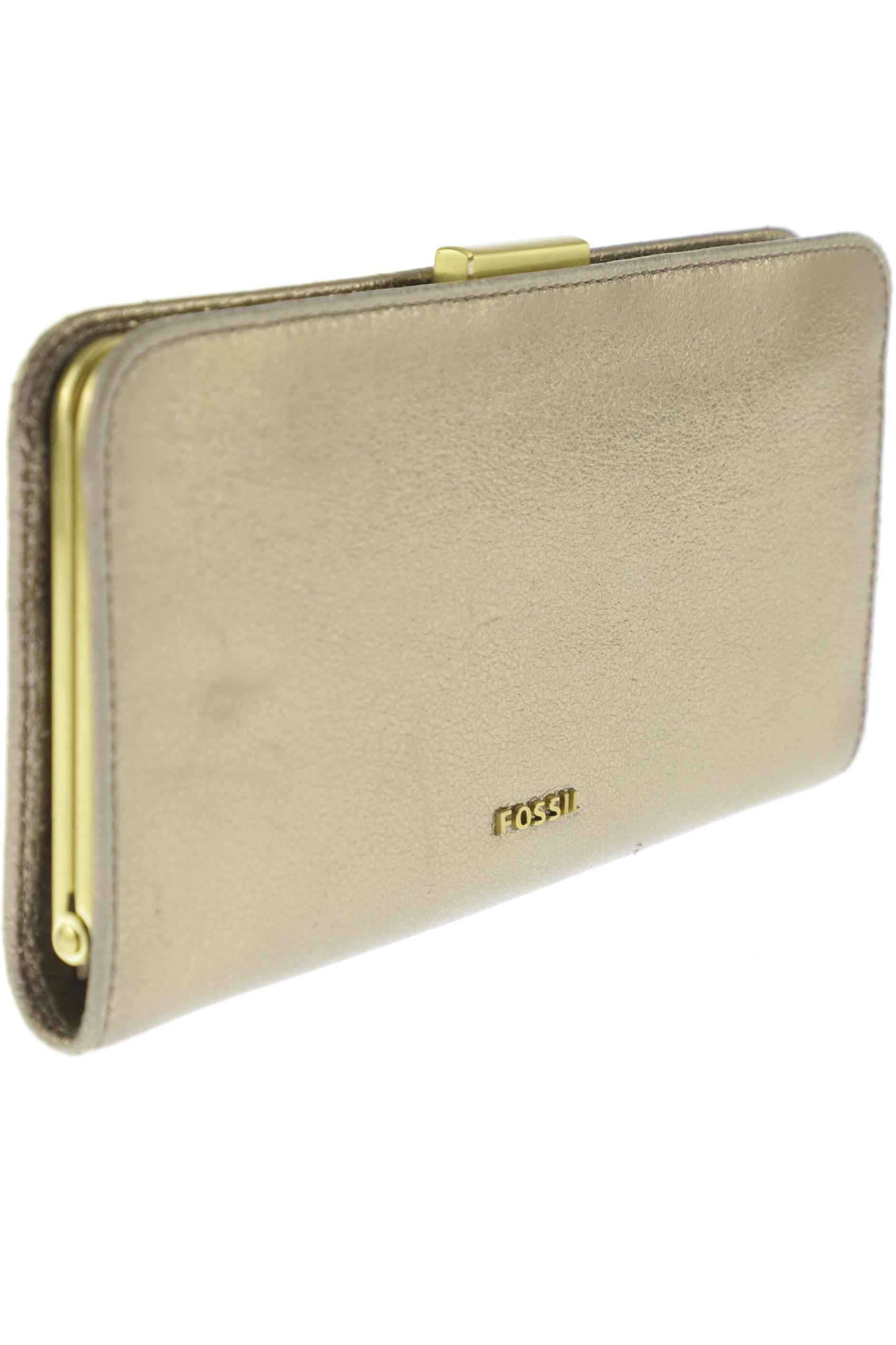 

Fossil Damen Portemonnaie, gold, Gr.