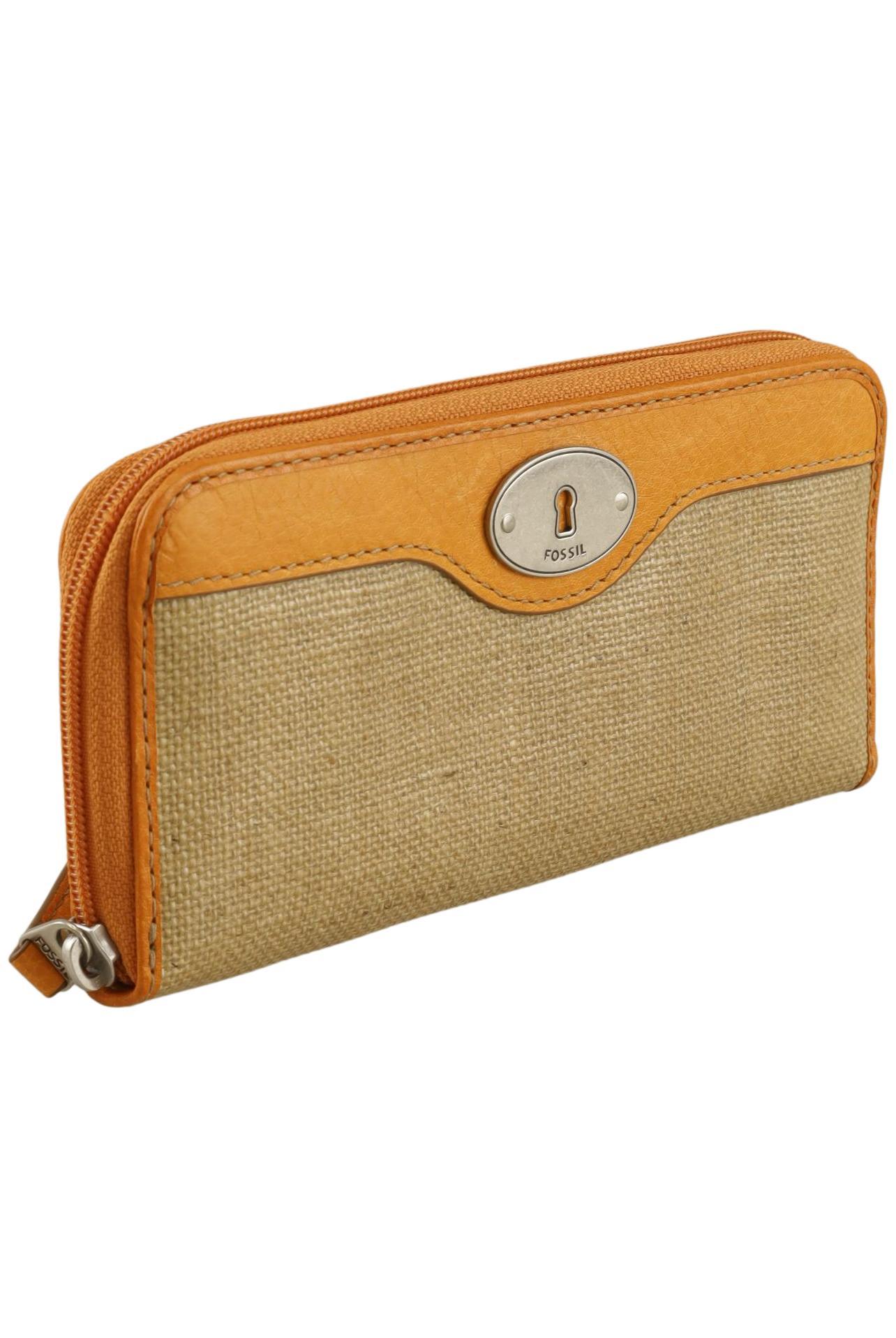 

Fossil Damen Portemonnaie, beige, Gr.