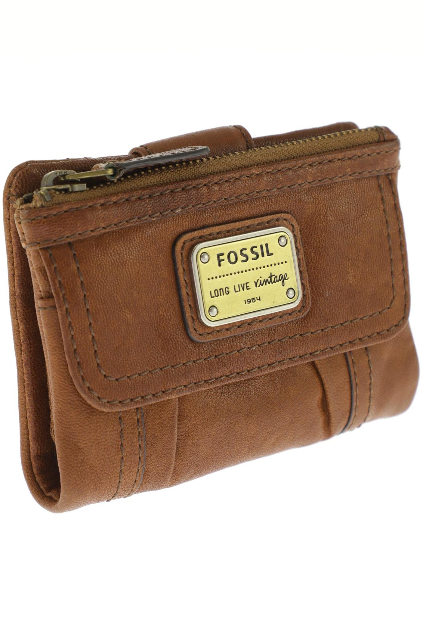 

Fossil Damen Portemonnaie, braun, Gr.