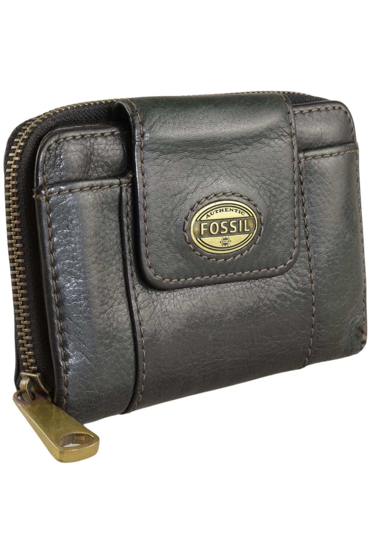 

Fossil Damen Portemonnaie, schwarz, Gr.