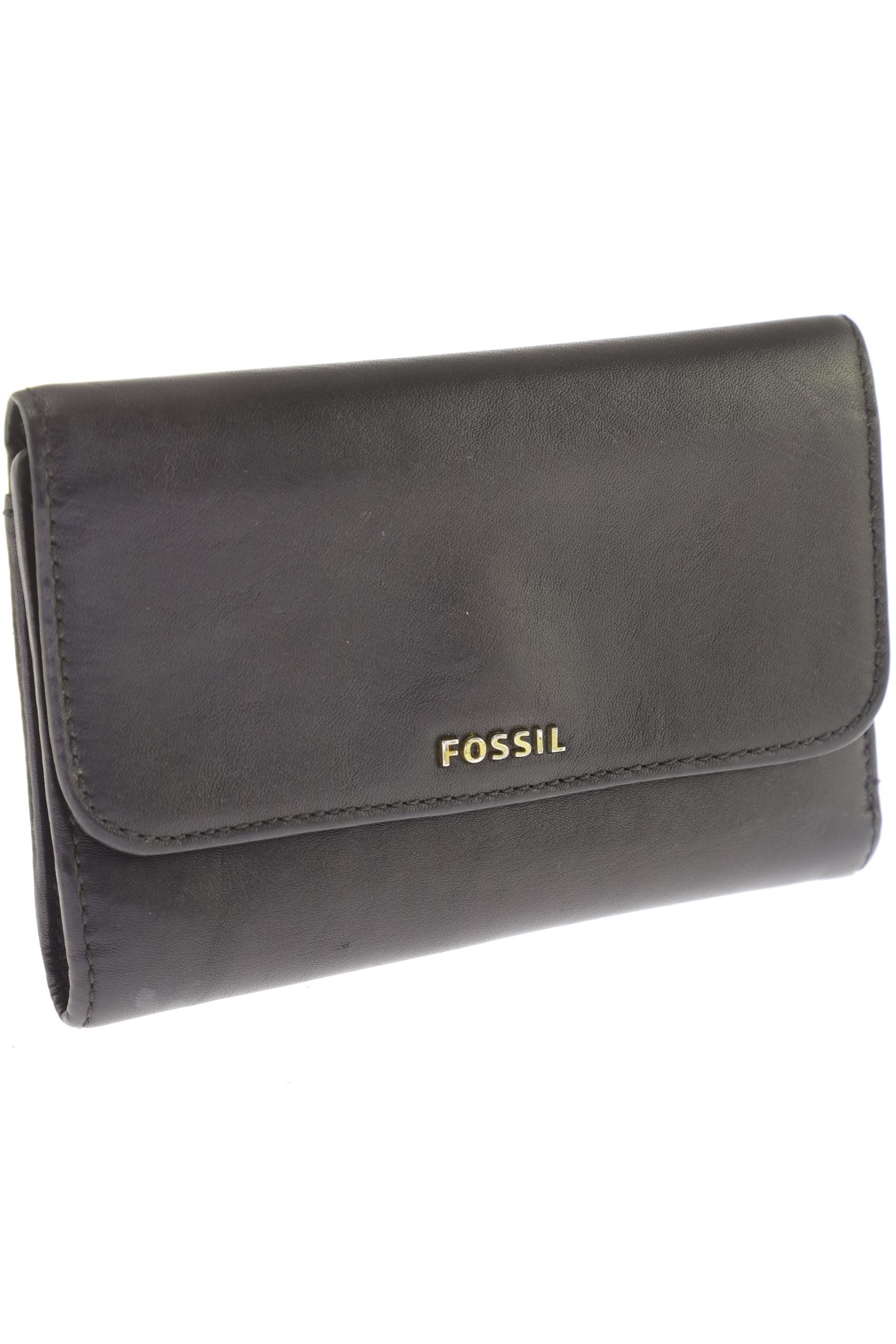 

Fossil Damen Portemonnaie, schwarz, Gr.
