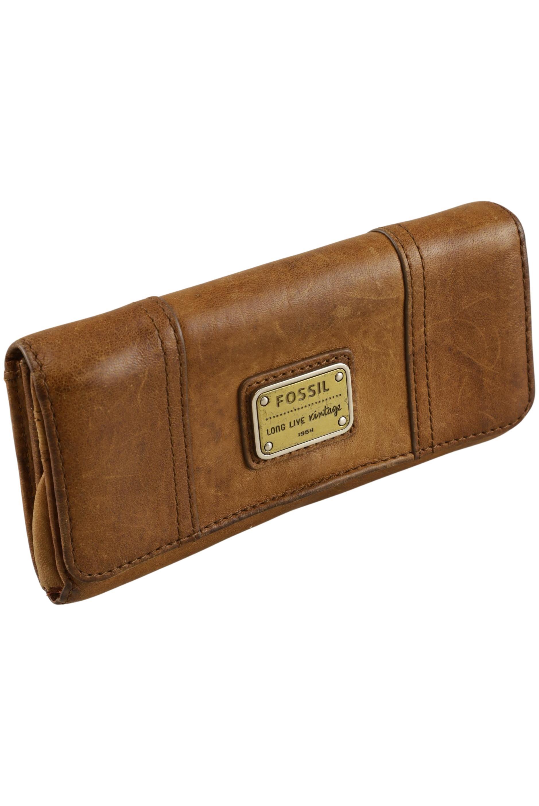 

Fossil Damen Portemonnaie, braun, Gr.